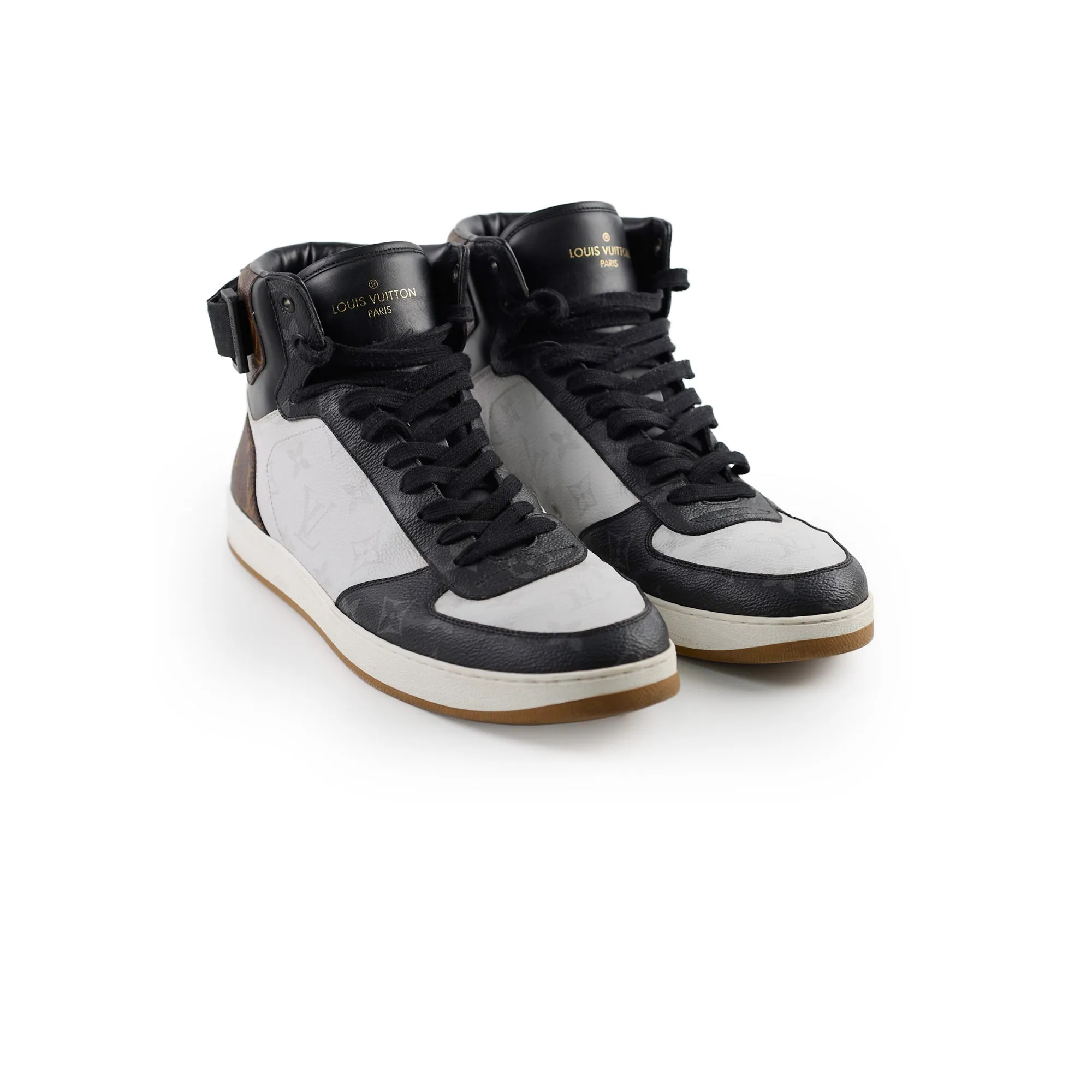 Lightweight Upper Louis Vuitton Mens High Top Sneaker Size 8.5