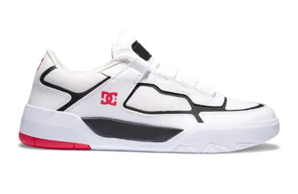 Long Wear DC Shoes Metric Shoe - White/Black/Black