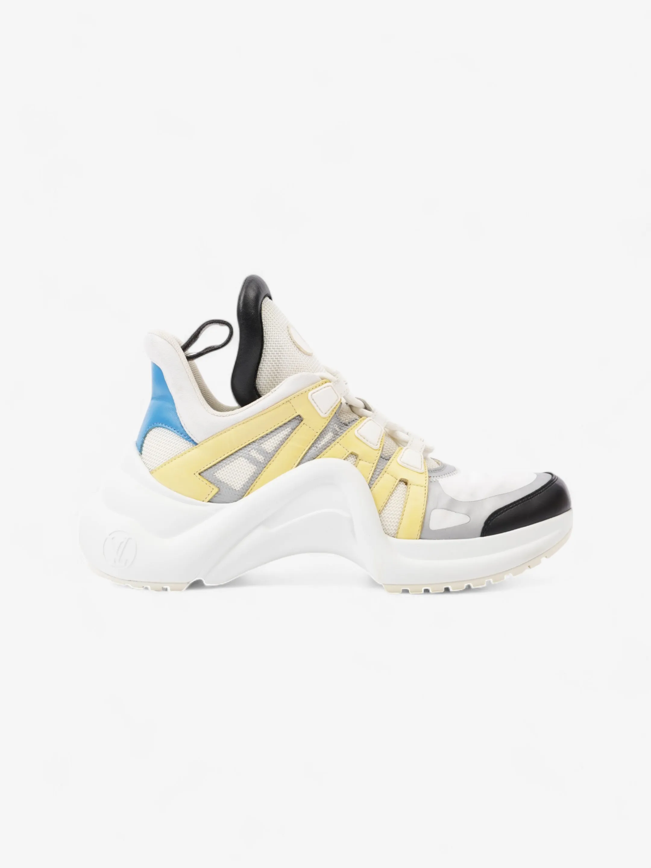 Louis Vuitton Archlight Sneakers White  / Yellow / Grey Mesh EU 39 UK 6 Premium Cushion