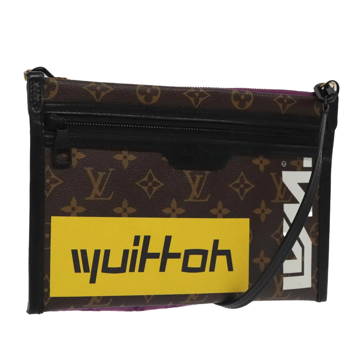 Louis Vuitton Flat messenger Rubber Sole