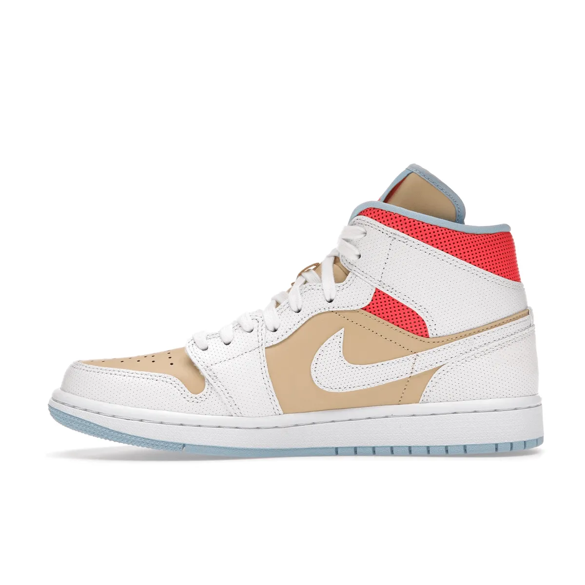 Low Ankle Style Air Jordan 1 Mid Se Sesame