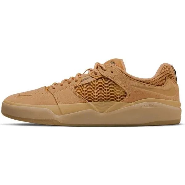 Low Profile Look Nike SB Ishod Shoe - Flax/Wheat/Gum/Light Brown