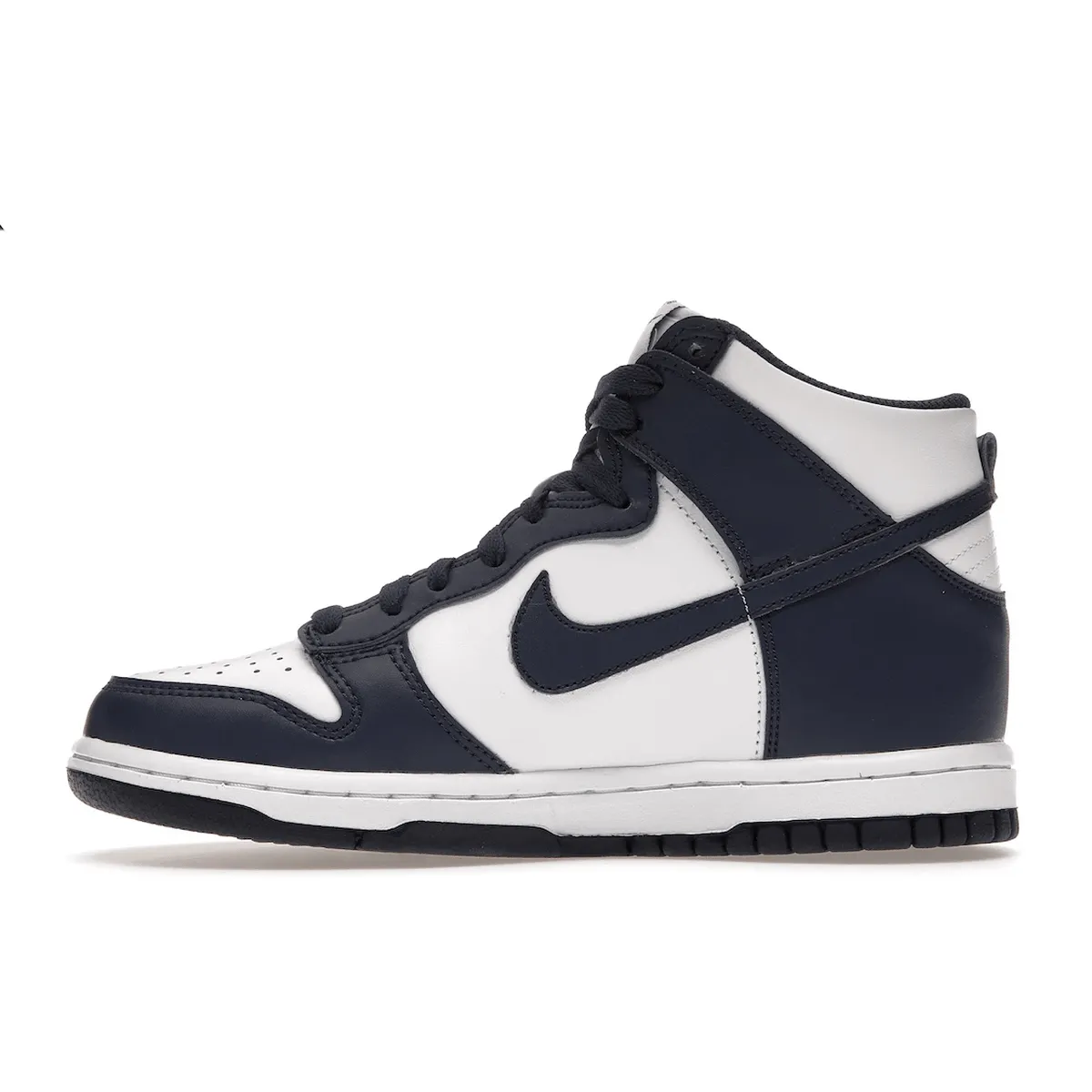 Low Profile Nike Dunk High Championship Navy