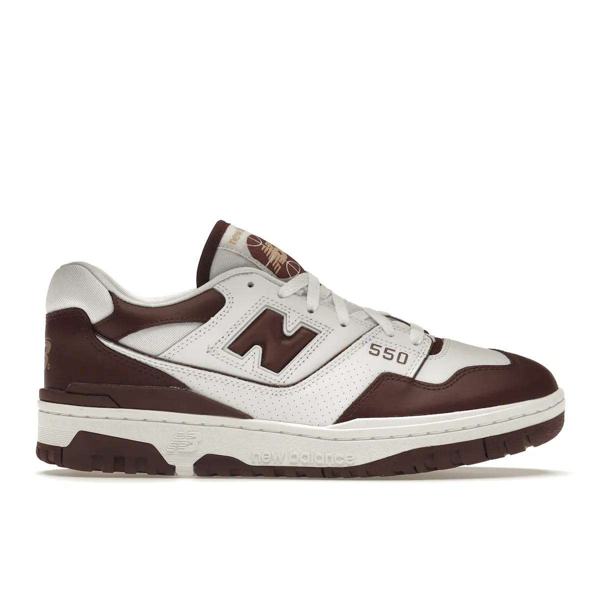 Smart Chic New Balance 550 White Burgundy