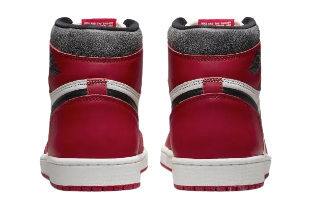 luxe feel AJ 1 Retro Lost and Found