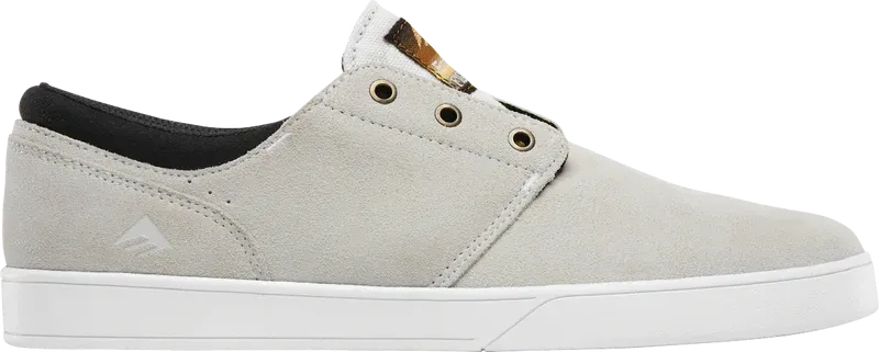 Luxe style Emerica Figueroa Shoe - White/Black