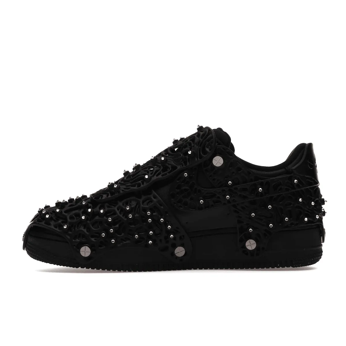 Luxe Vibe Air Force 1 x Swarovski Crystal Black
