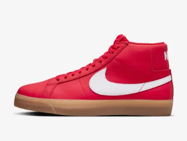 Luxurious Comfort Nike SB Zoom Blazer Mid ISO Shoe - University Red/White