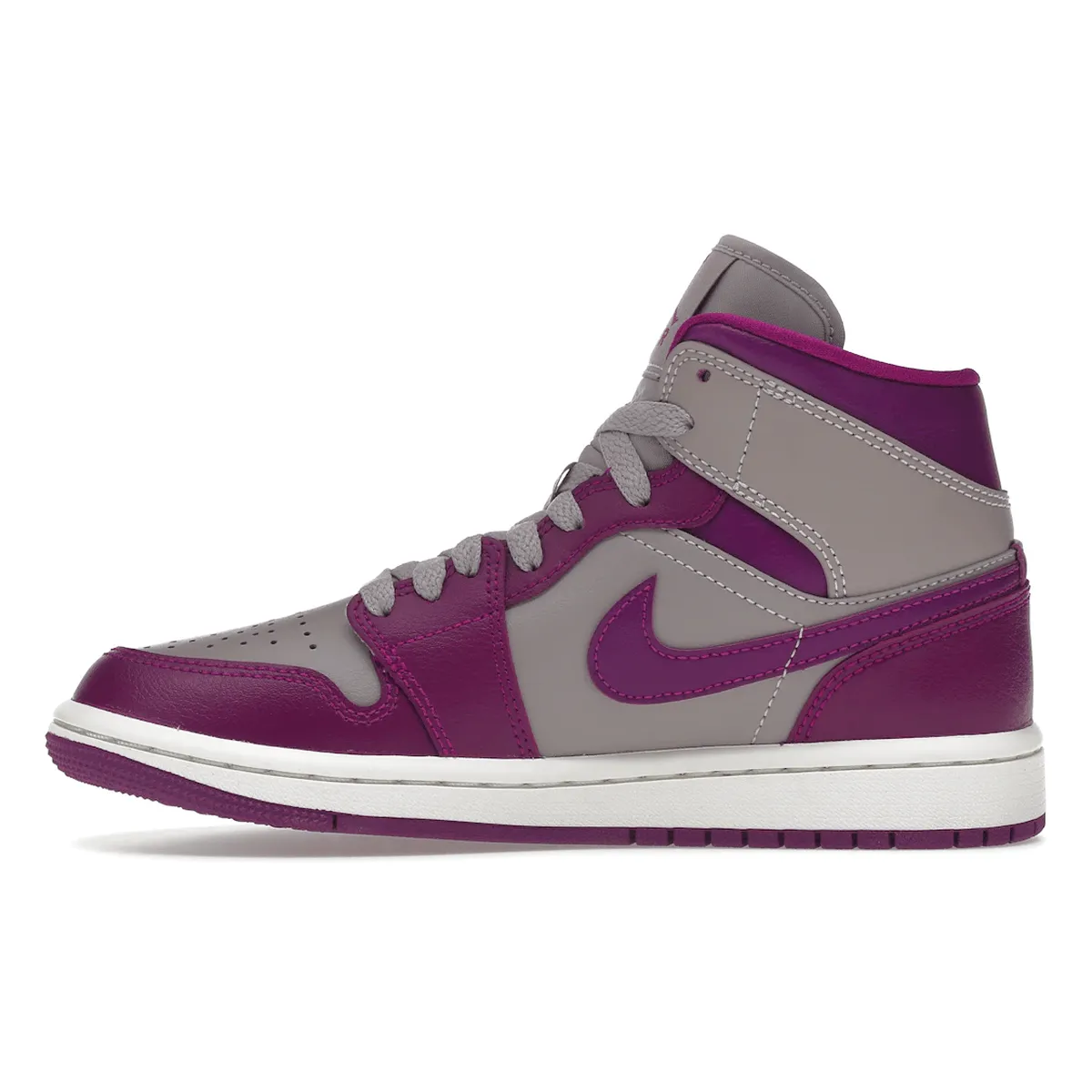 Max cushioning Air Jordan 1 Mid Magenta Grey