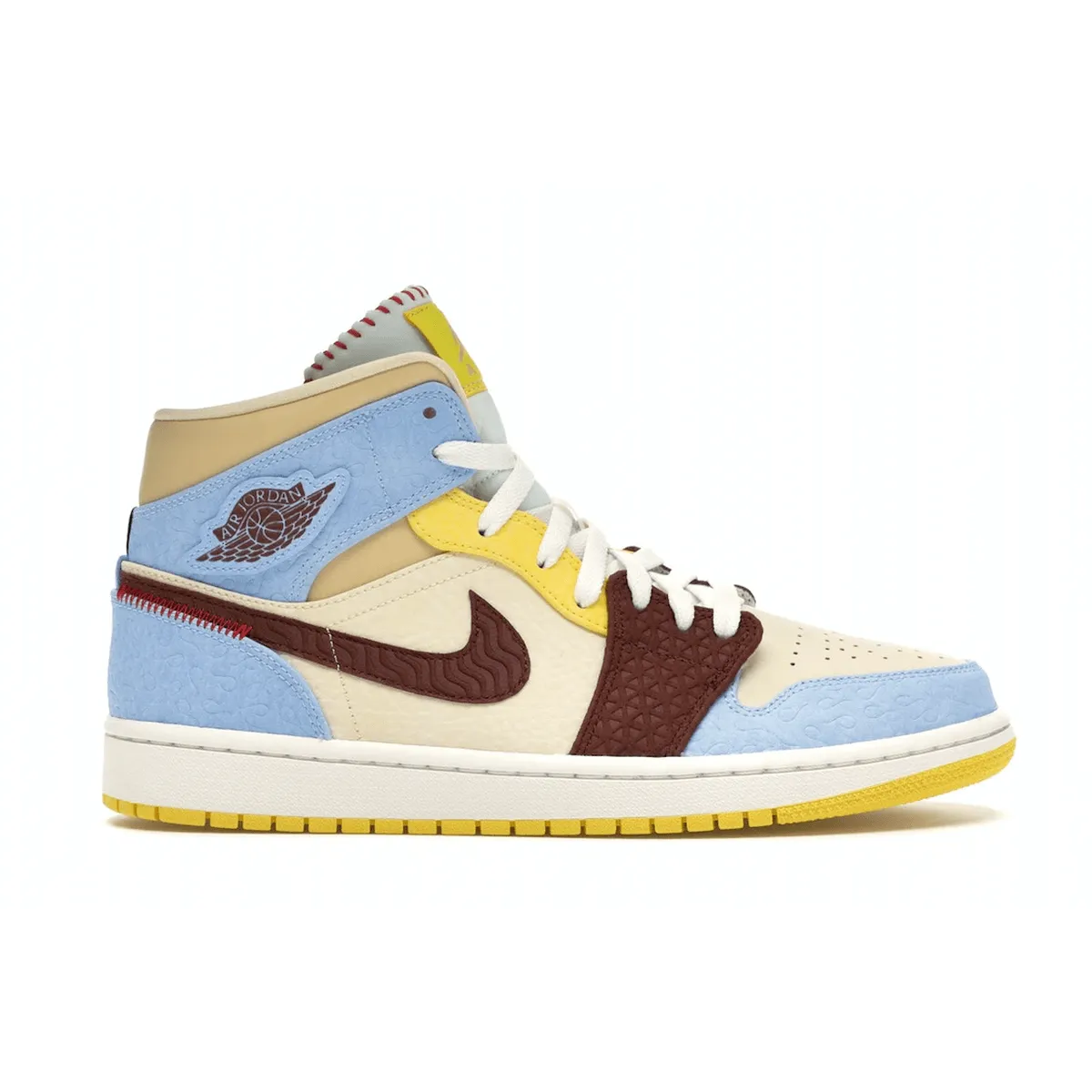 Elite Cushioning Air Jordan 1 Mid SE Fearless Maison Chateau Rouge