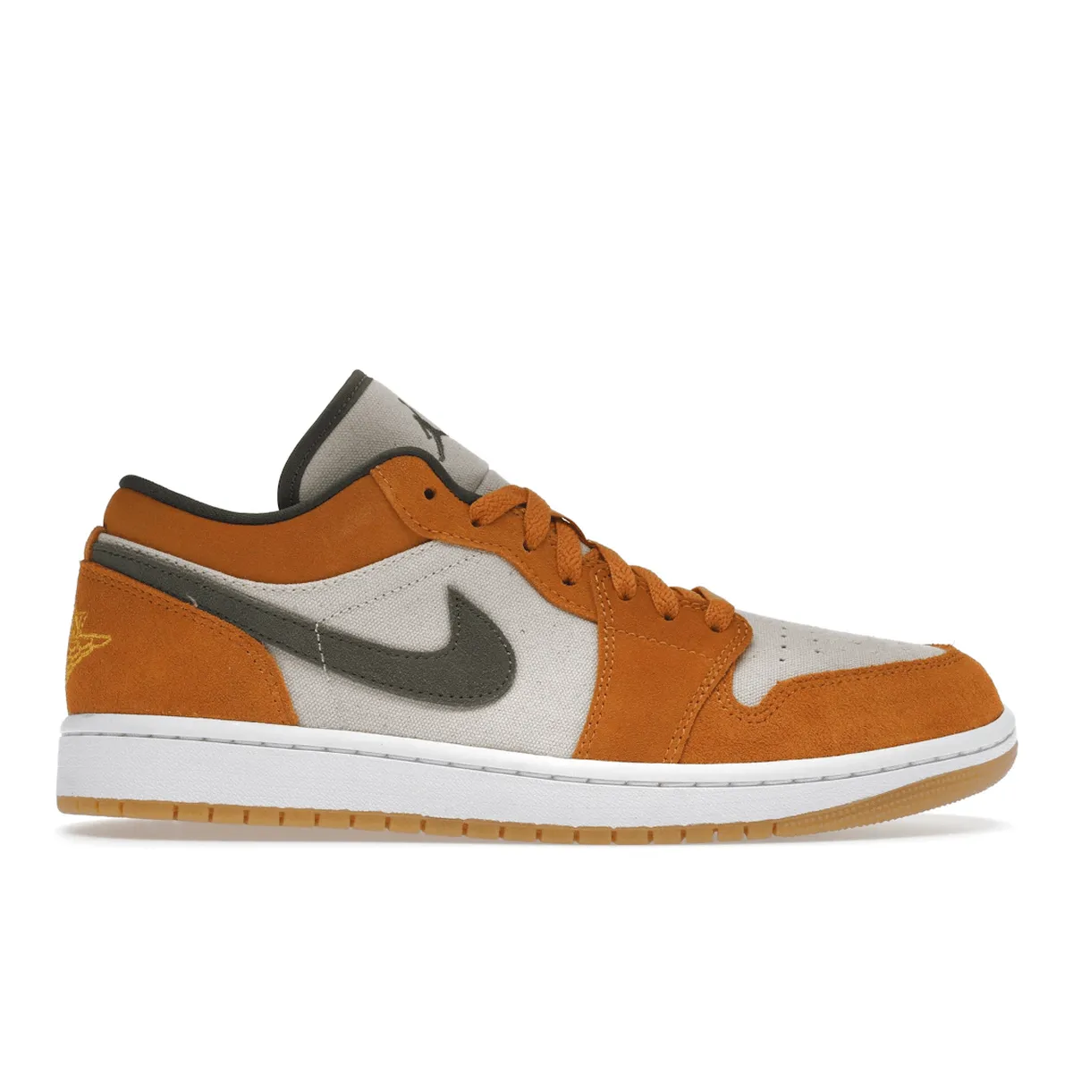 Air Jordan 1 Low SE Light Curry Responsive Fit Shoes Team Wear Use
