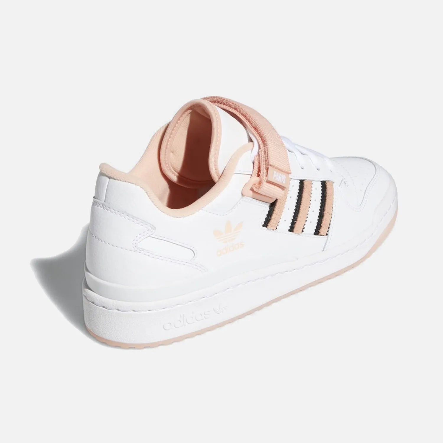 Men's Adidas Forum Low City Paris White Pink Bold-Tone