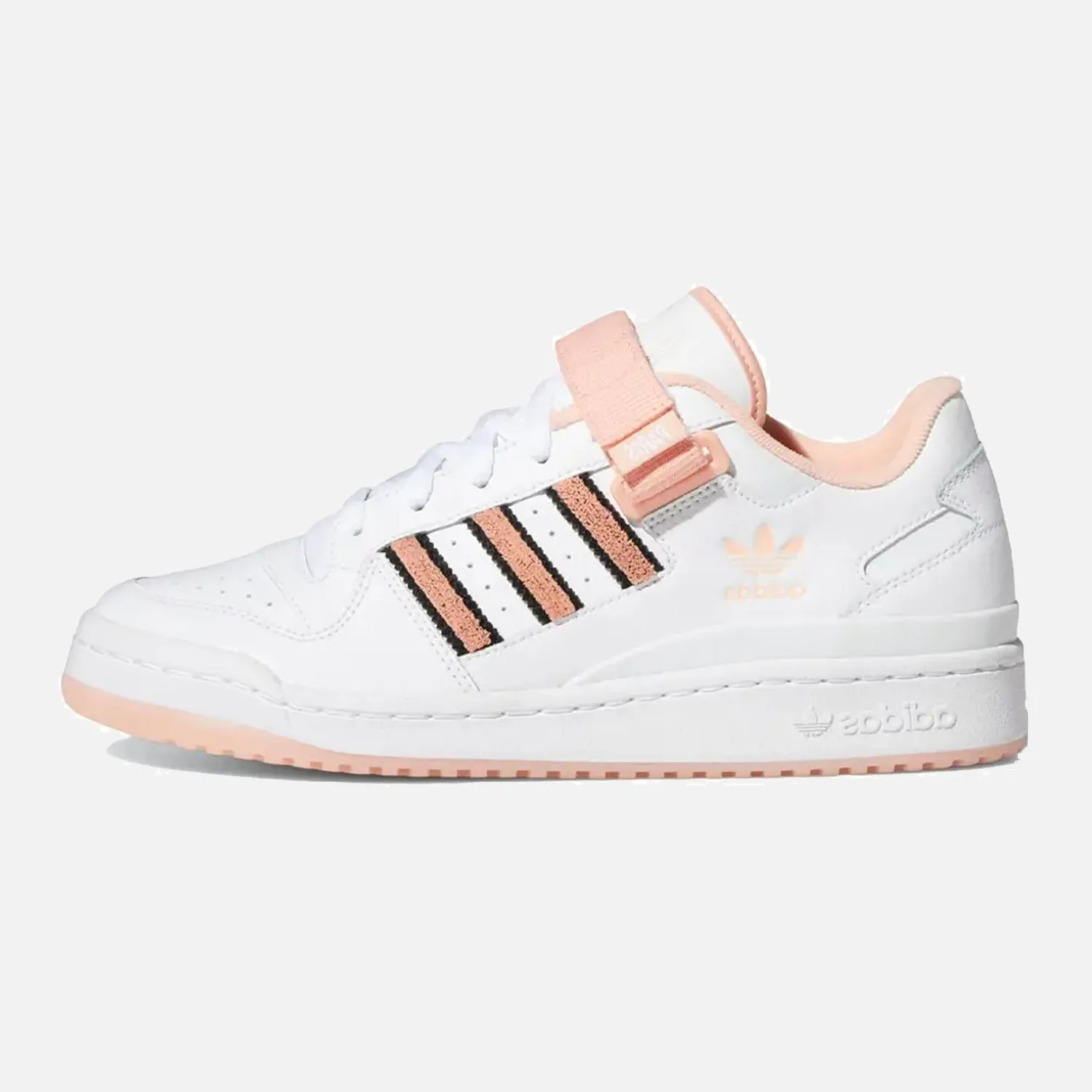 Lightweight Design Mom Safe Men's Adidas Forum Low City Paris White Pink