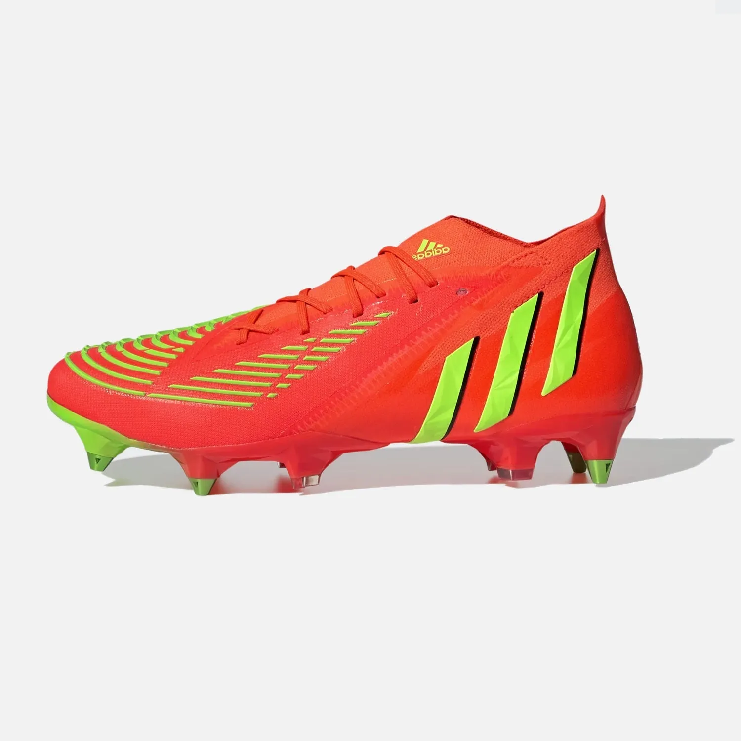 Men's Adidas Predator Edge .1 Soft Ground Pro Football Boots Solar Neutral Base Mom Safe