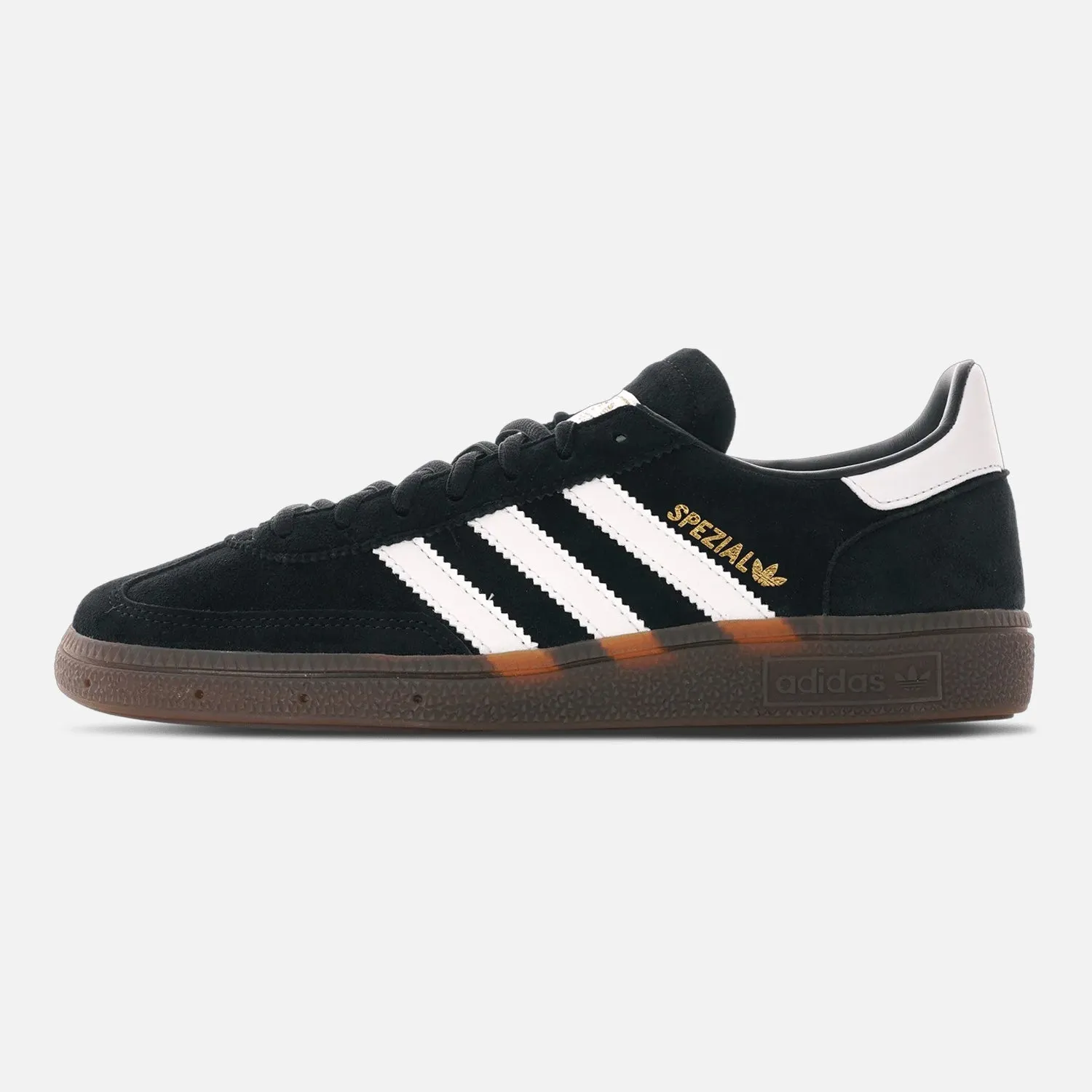 heel cup Mesh Upper Men's Adidas Spezial Handball Black Suede