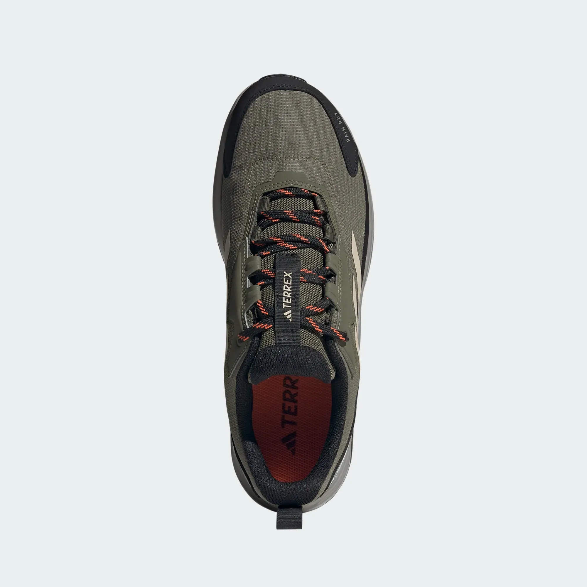 Men's Adidas Terrex Anylander Rain.Rdy Hiking Shoes "Olive Strata" Slip On