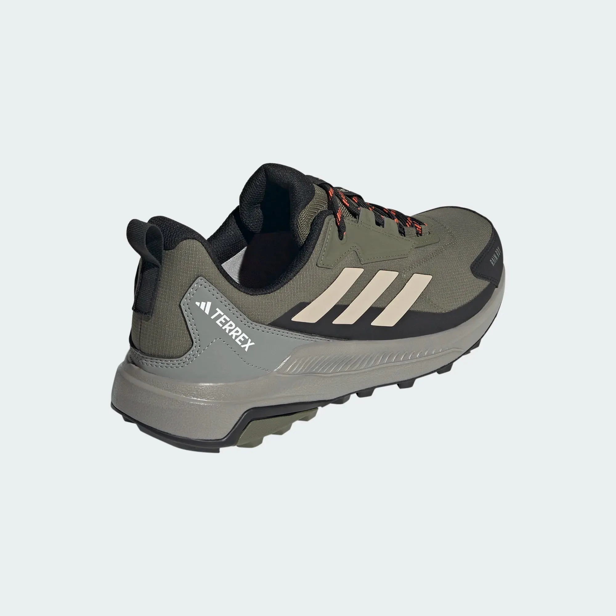 Men's Adidas Terrex Anylander Rain.Rdy Hiking Shoes "Olive Strata" Slip On