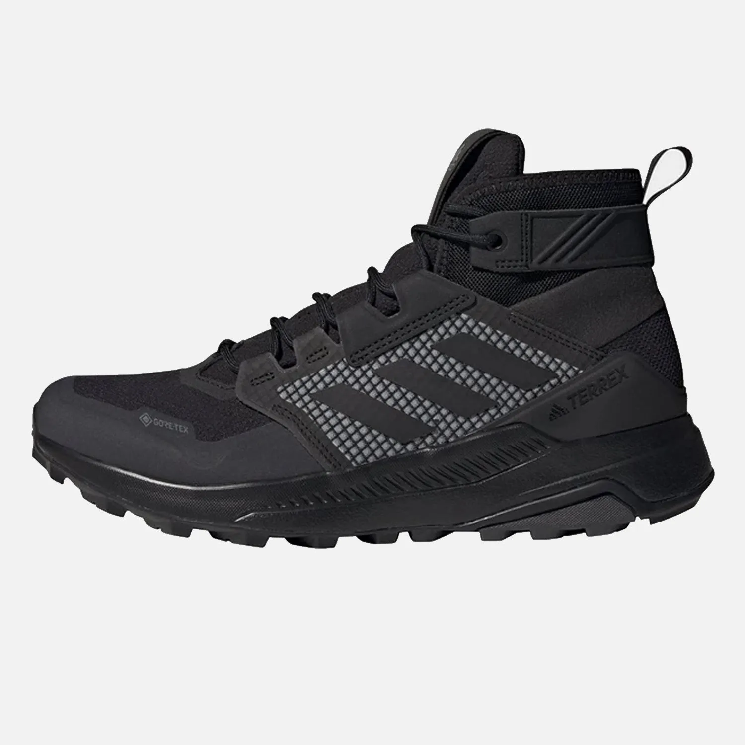 Forest Mood Climb Strong Men's Adidas Terrex Trailmaker Mid Gore-Tex Hiking Boots Black