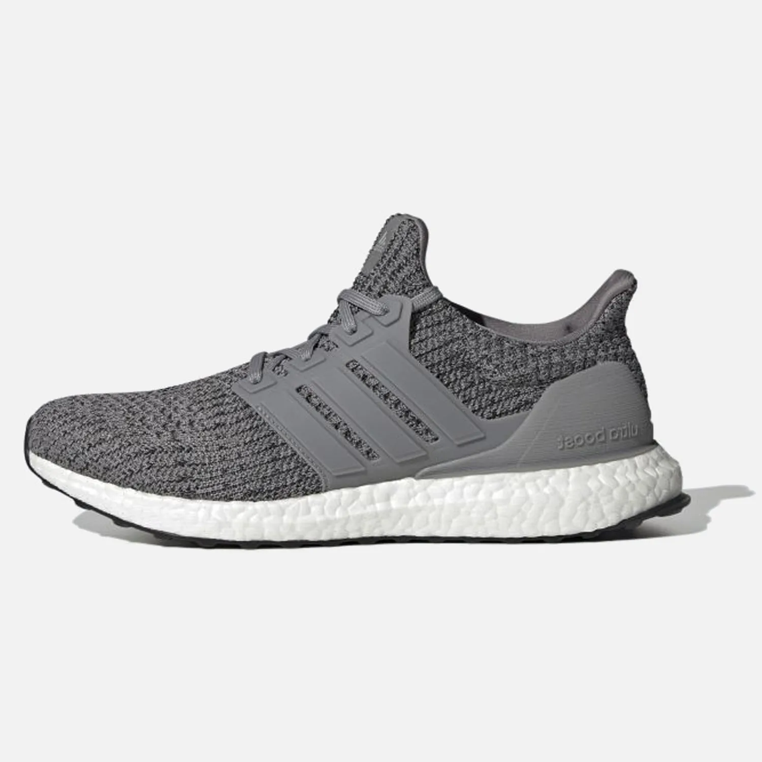 Men's Adidas Ultra Boost 4.0 - Grey Smooth ride Moist Guard