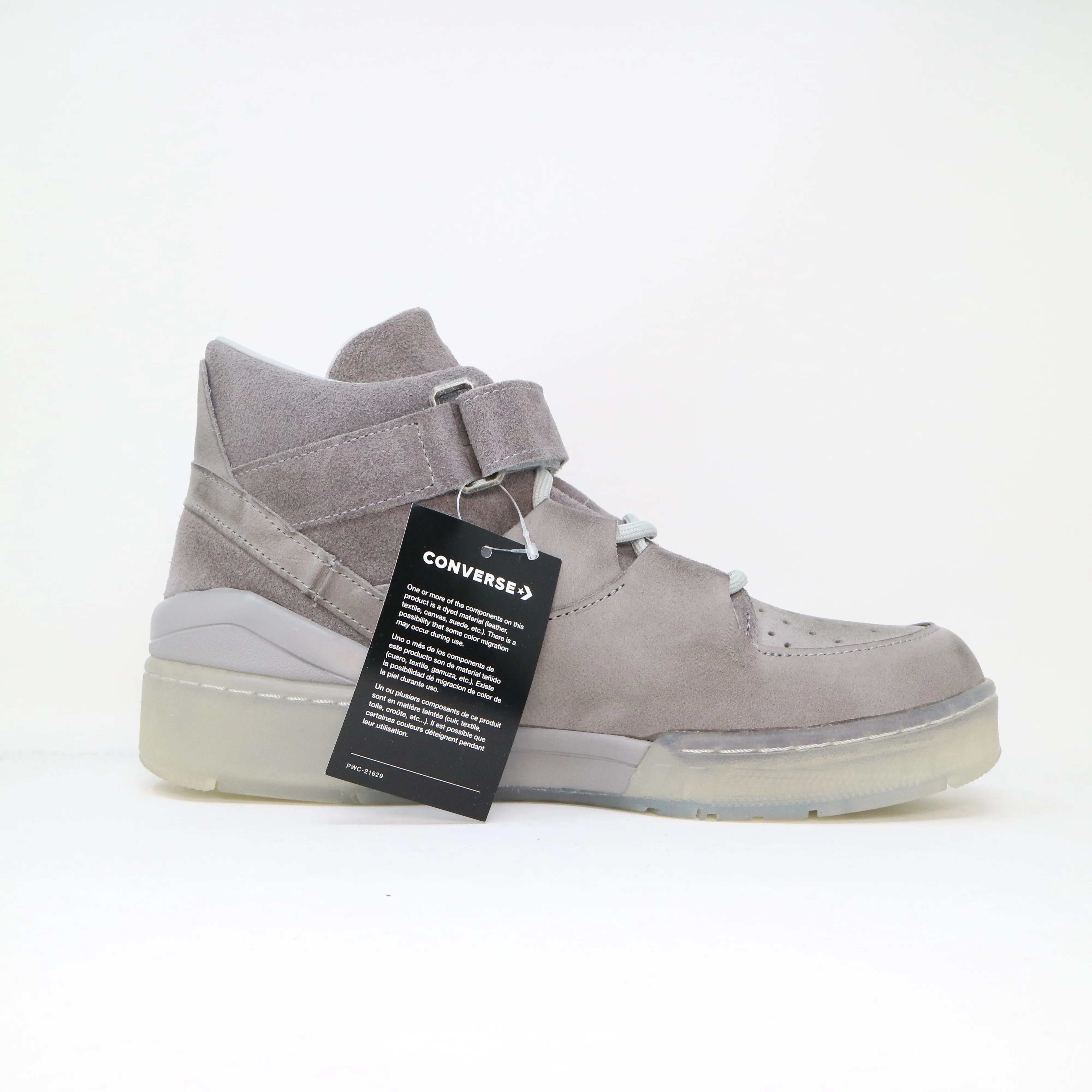Men's Converse x A-Cold-Wall ERX 260 Mid - Grey Suede Point-Heel