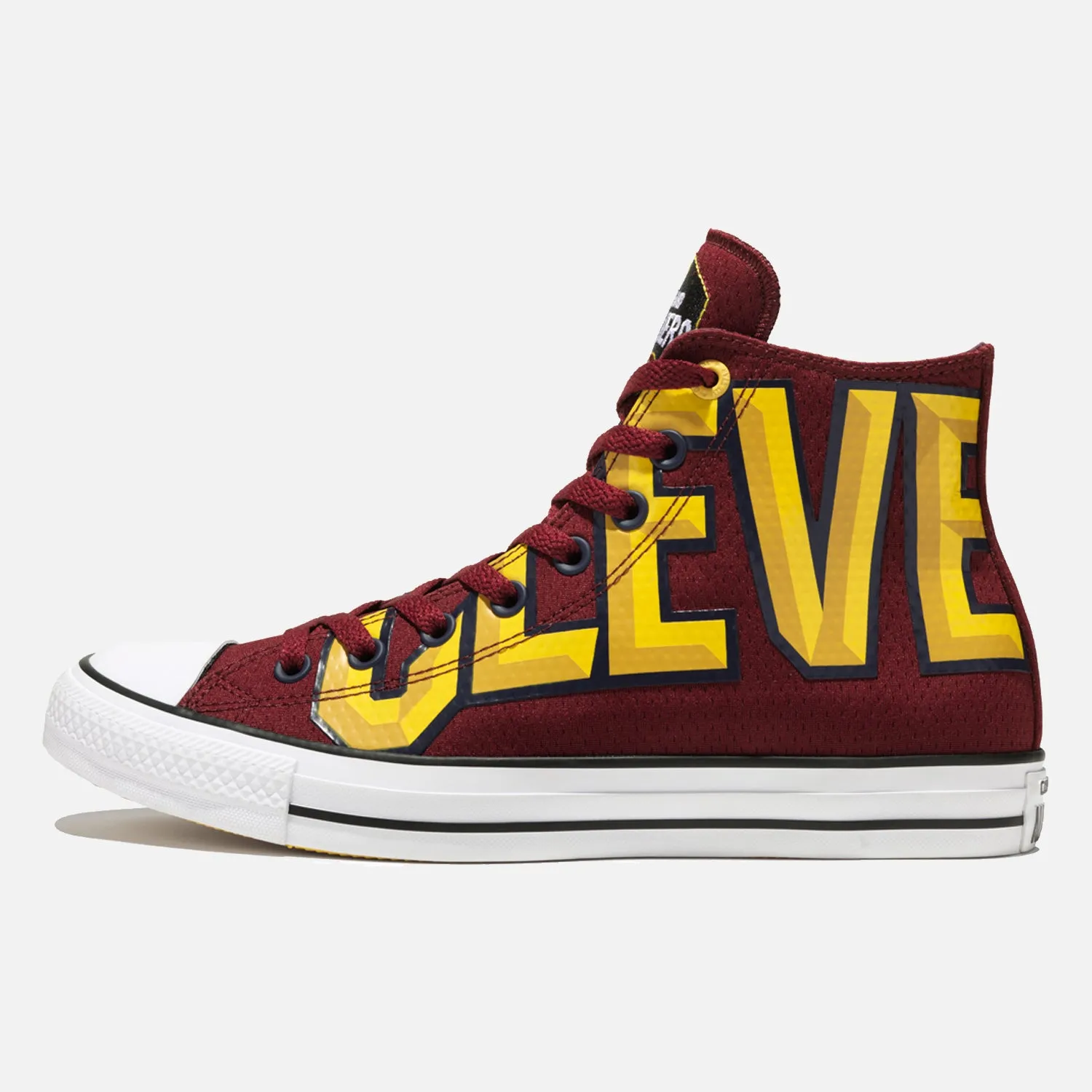 Men's Converse x Cleveland Cavaliers Chuck Taylor Hi Family Time Sun Glow