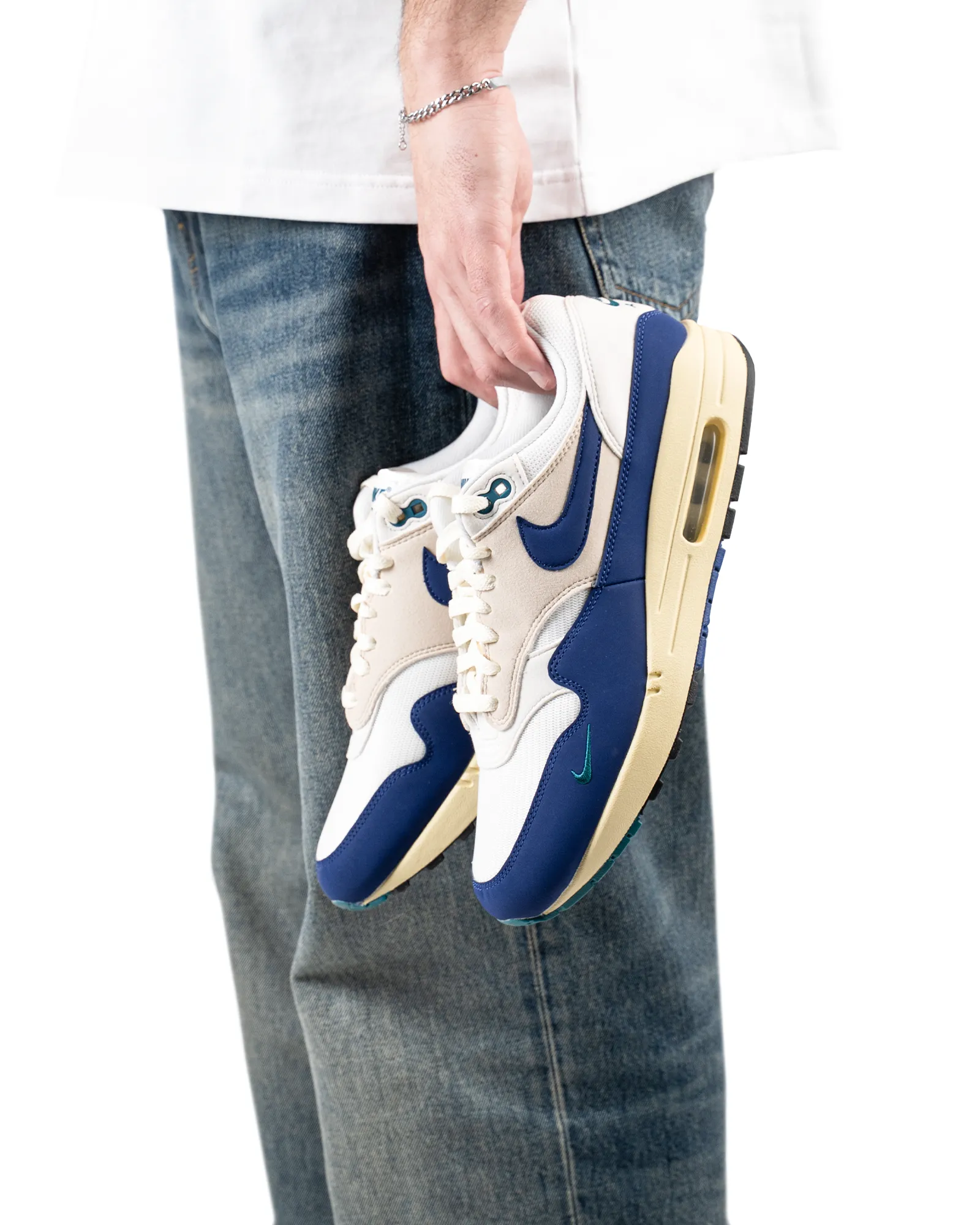 Men's fit Nike Air Max 1 Athletic Department Deep Royal Blue
