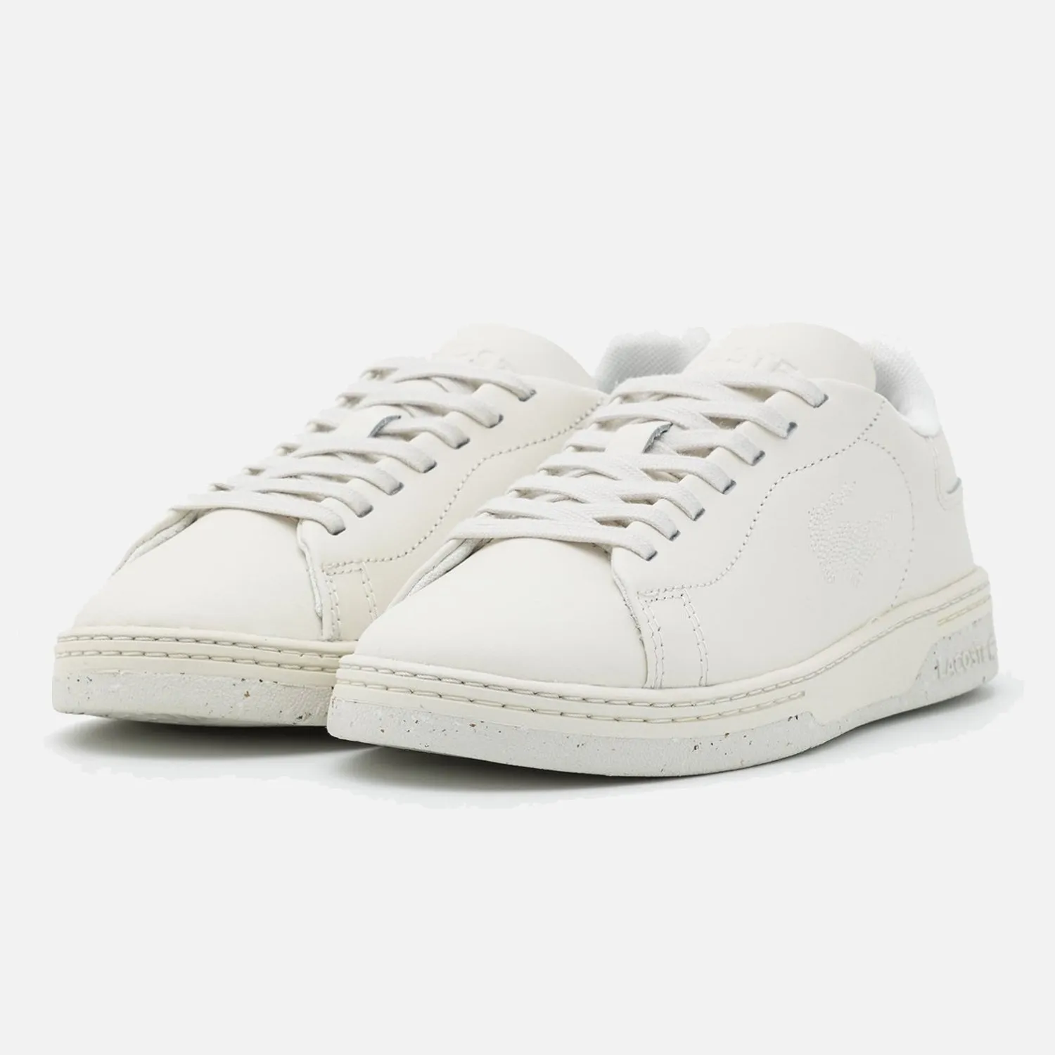 Men's Lacoste Court Zero Off White Leather Stability-Zone
