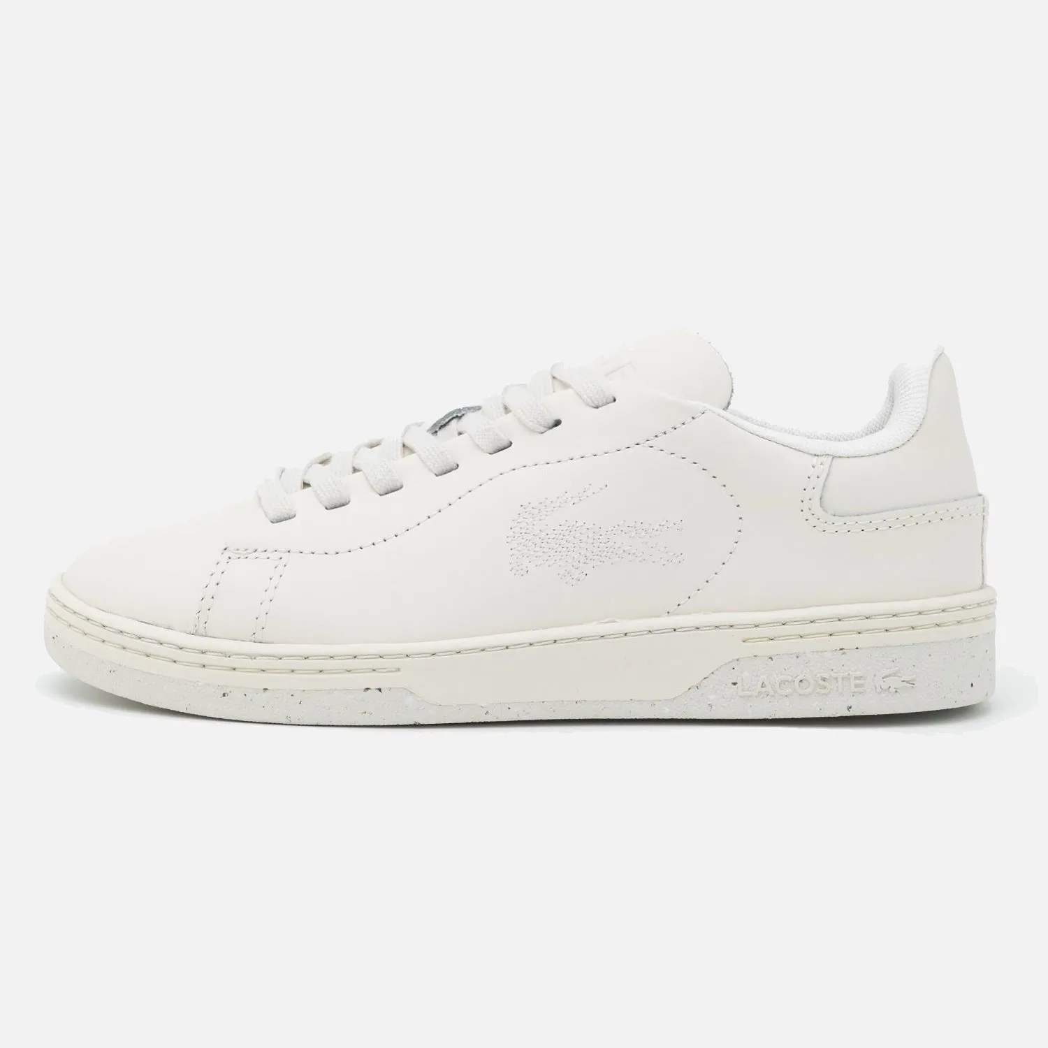 Men's Lacoste Court Zero Off White Leather Stage Pop Elastic Sling