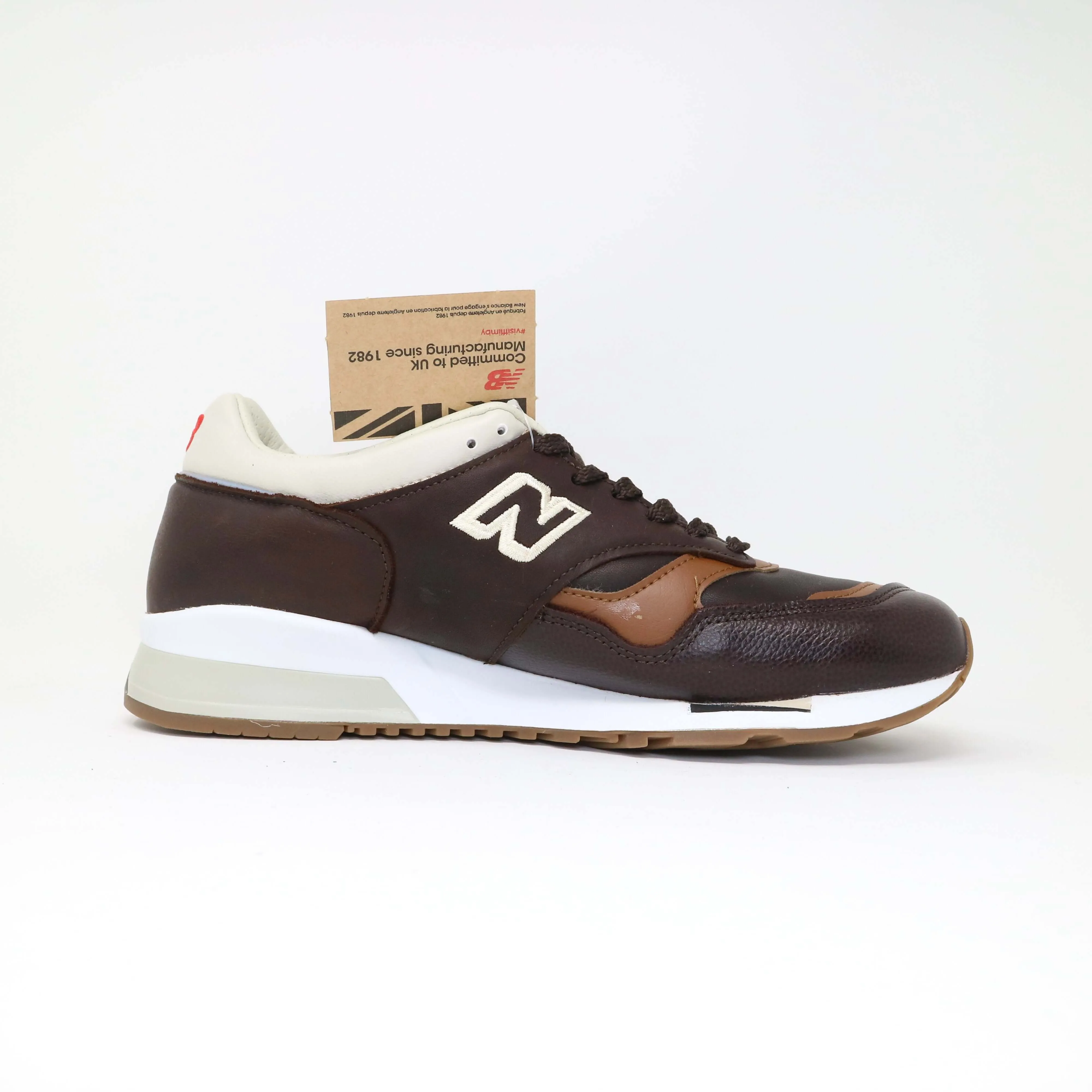 Men's New Balance 1500 GNB Elite Gent Pack Brown Leather Adjustable Straps