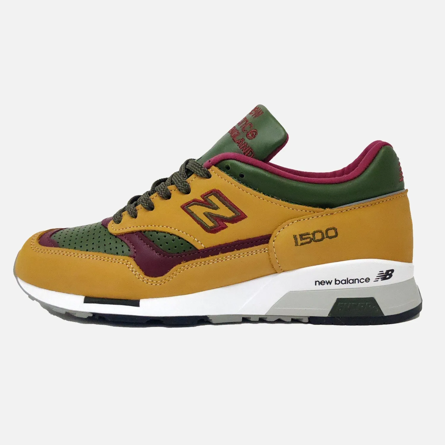Men's New Balance 1500 TGB Brown Suede Trainers Gloss Mood