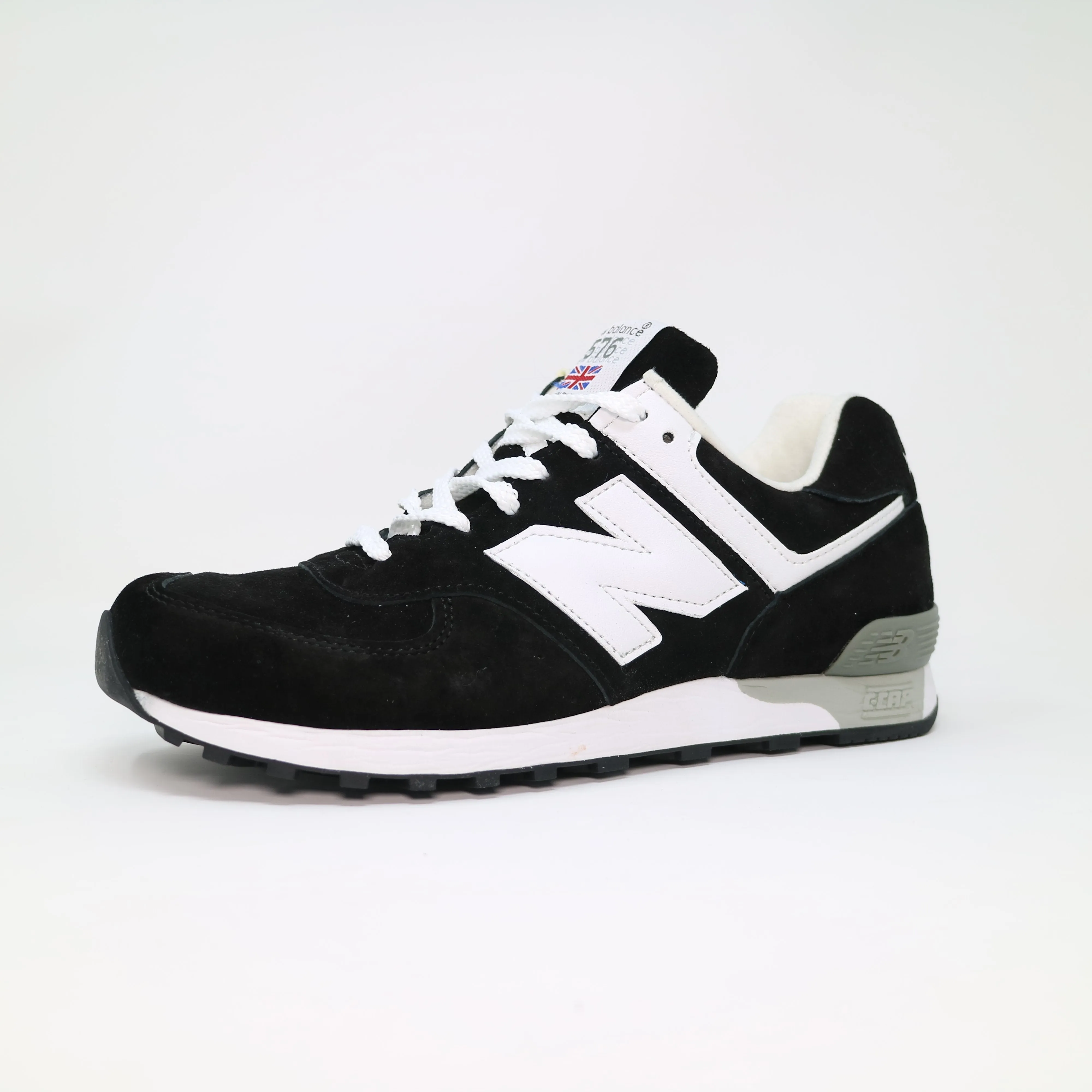 Men's New Balance 576 KGS - Black - M576KGS Cable-Knit