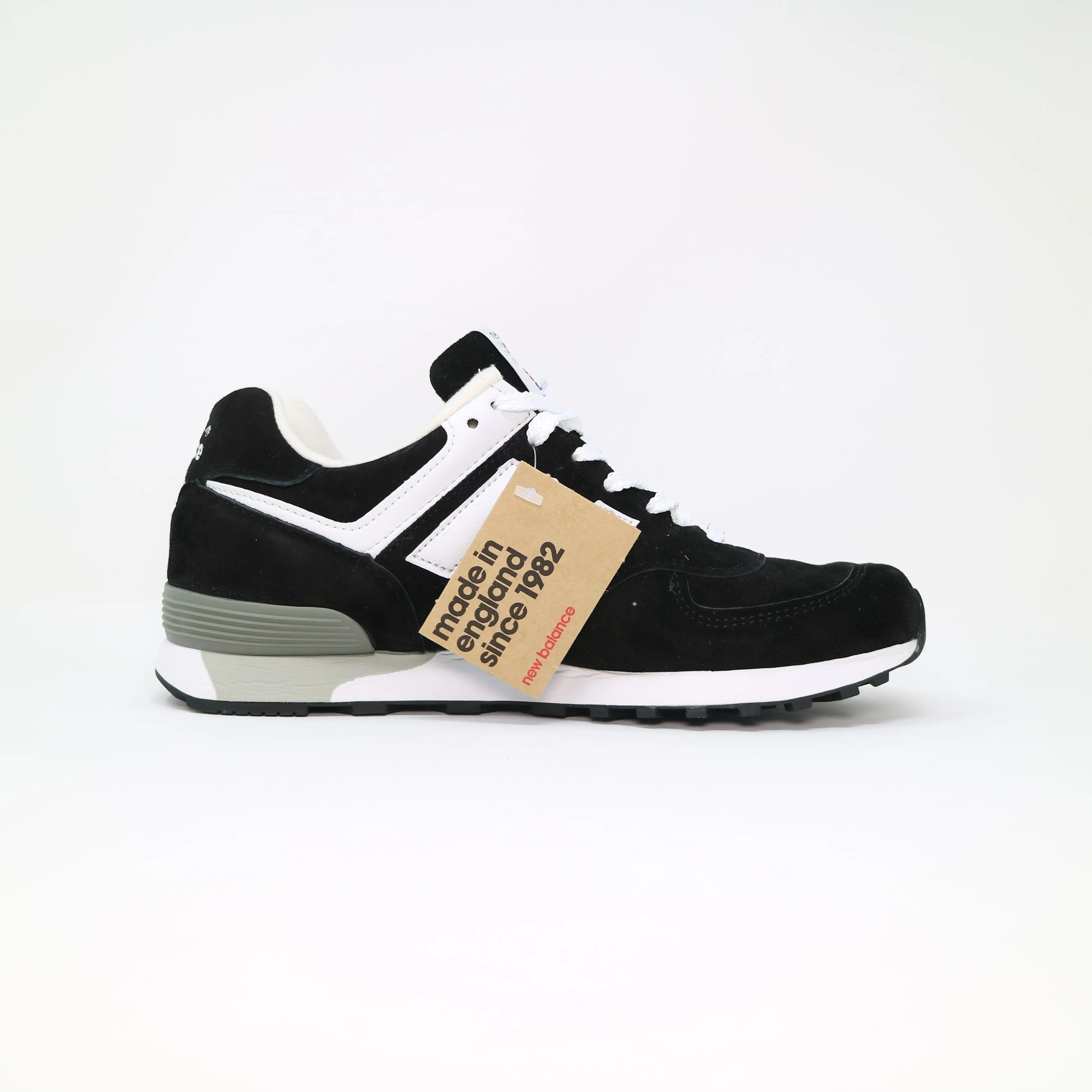 Men's New Balance 576 KGS - Black - M576KGS Cable-Knit