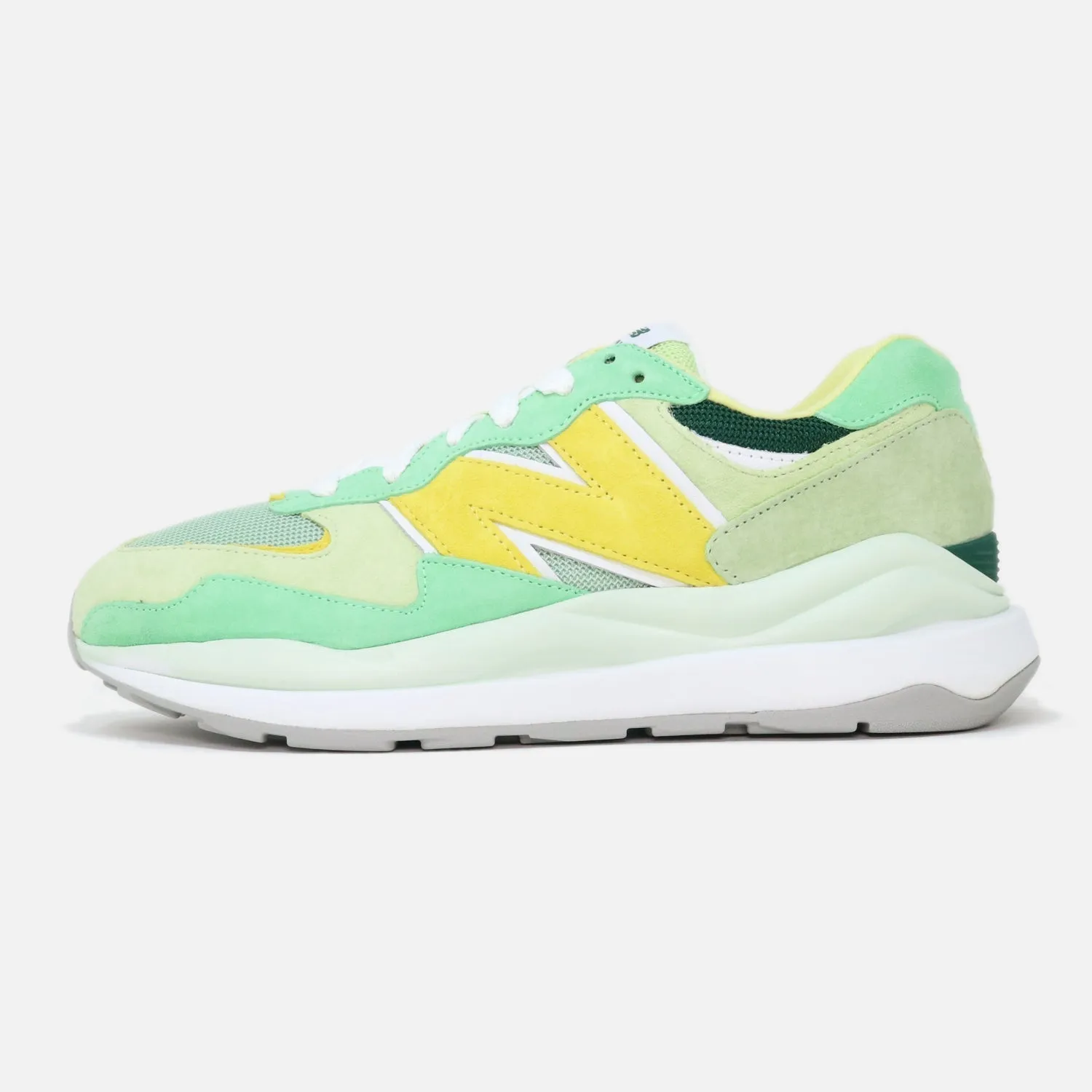 Men's New Balance x Staud 5740 SQ Green Trainers Snow-Tech