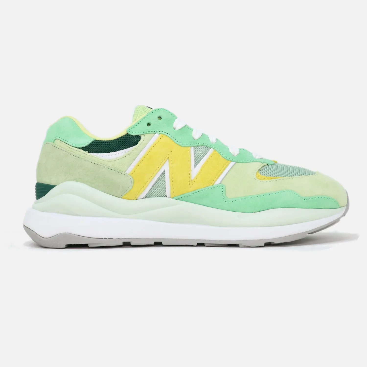 Men's New Balance x Staud 5740 SQ Green Trainers Snow-Tech