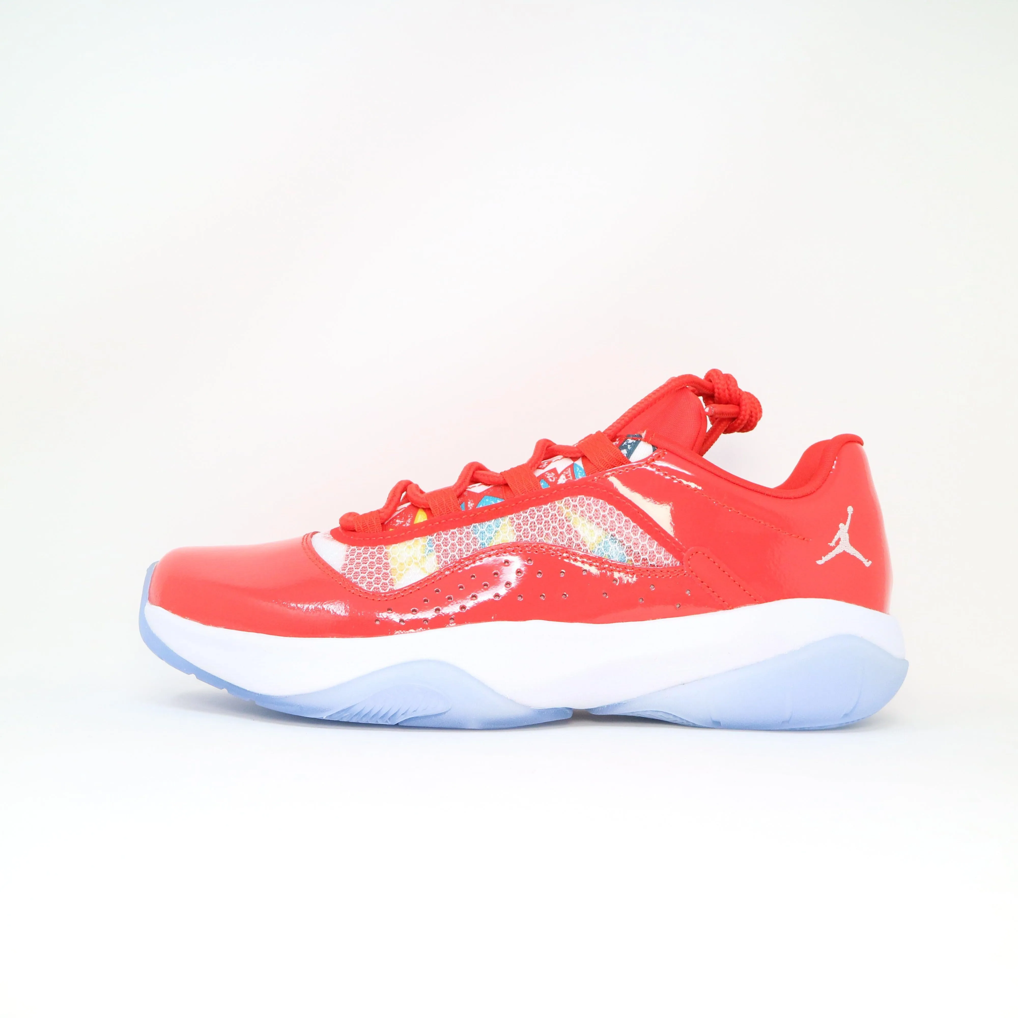Men's Nike Air Jordan 11 Comfort Low - Red 360-Control