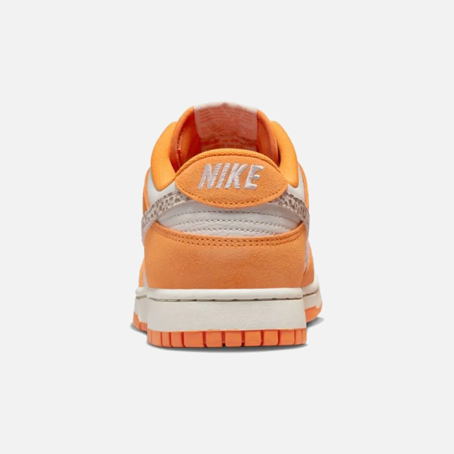 Men's Nike Dunk Low As Suede - Orange Mid Top