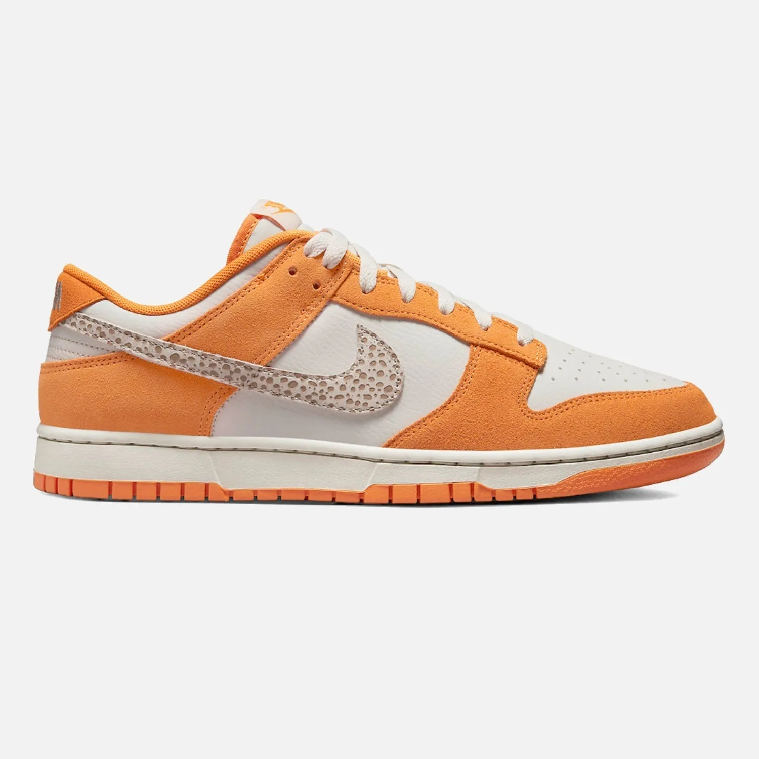 Men's Nike Dunk Low As Suede - Orange Mid Top