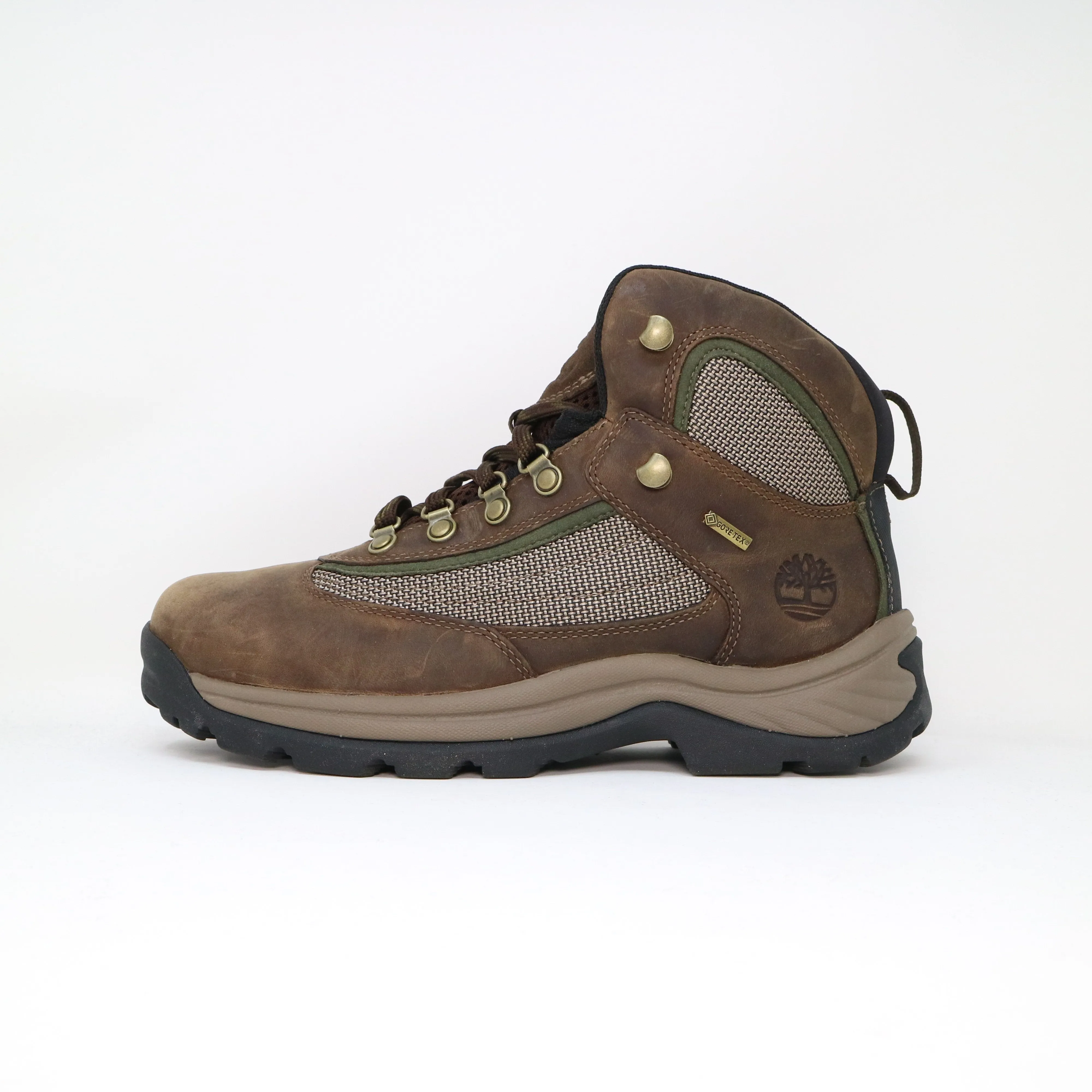 Men's Timberland Plymouth Trail Mid Hiker Gore-Tex - Brown Denim Cool