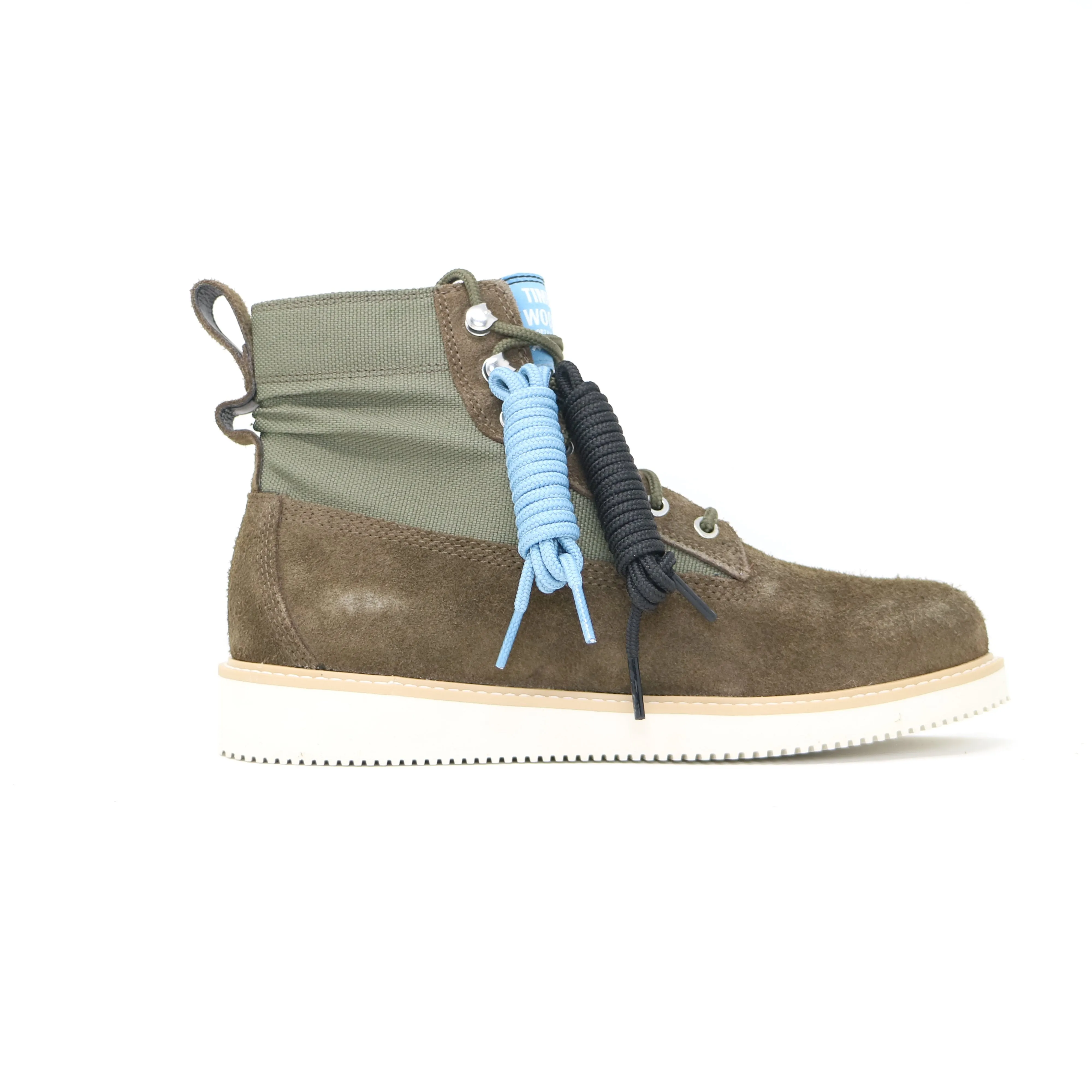 Men's Timberland x Wood Wood Premium Mid Boot Brown Suede Sustainable