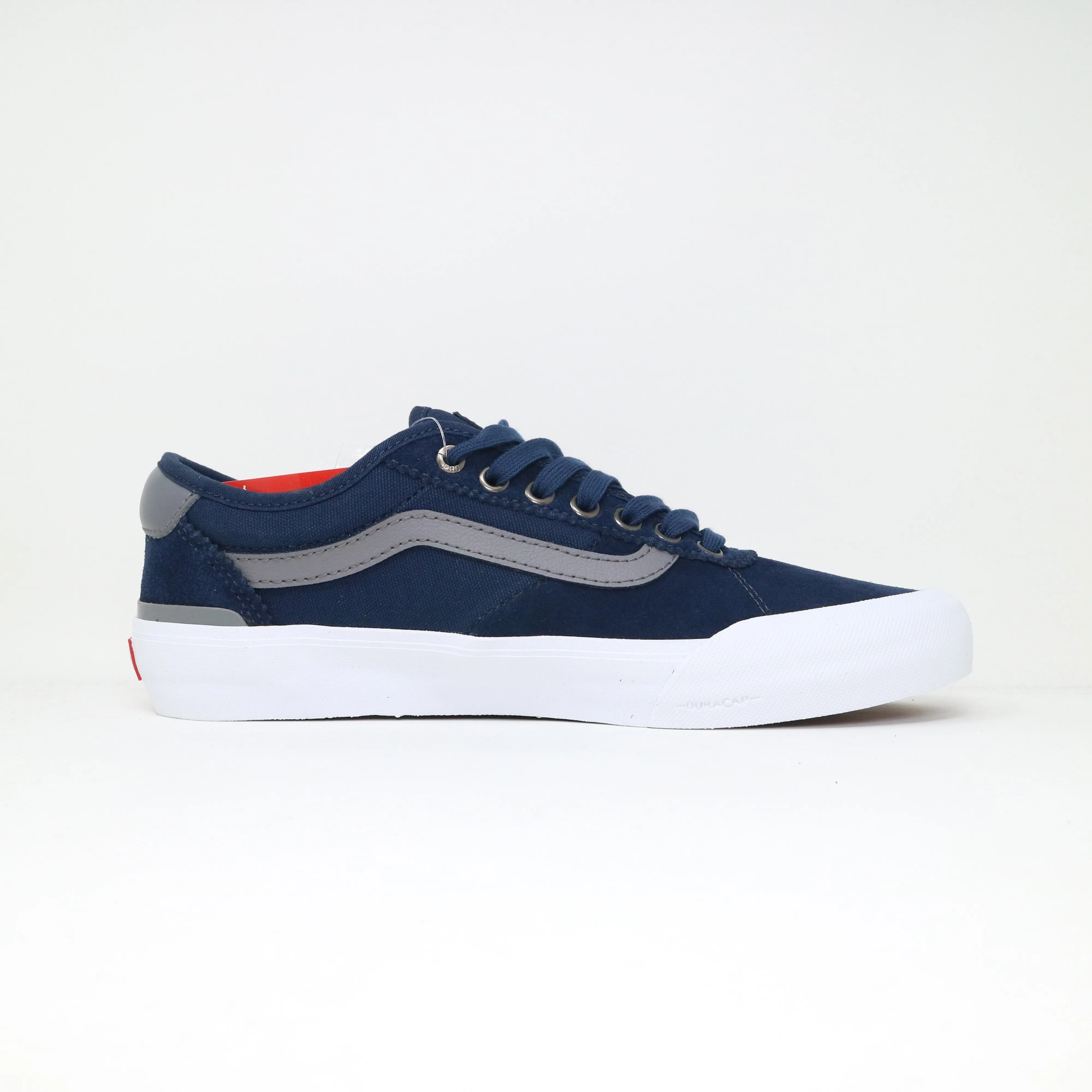 Men's Vans Chima Pro 2 Skate - Blue Trainers Punch-Hole