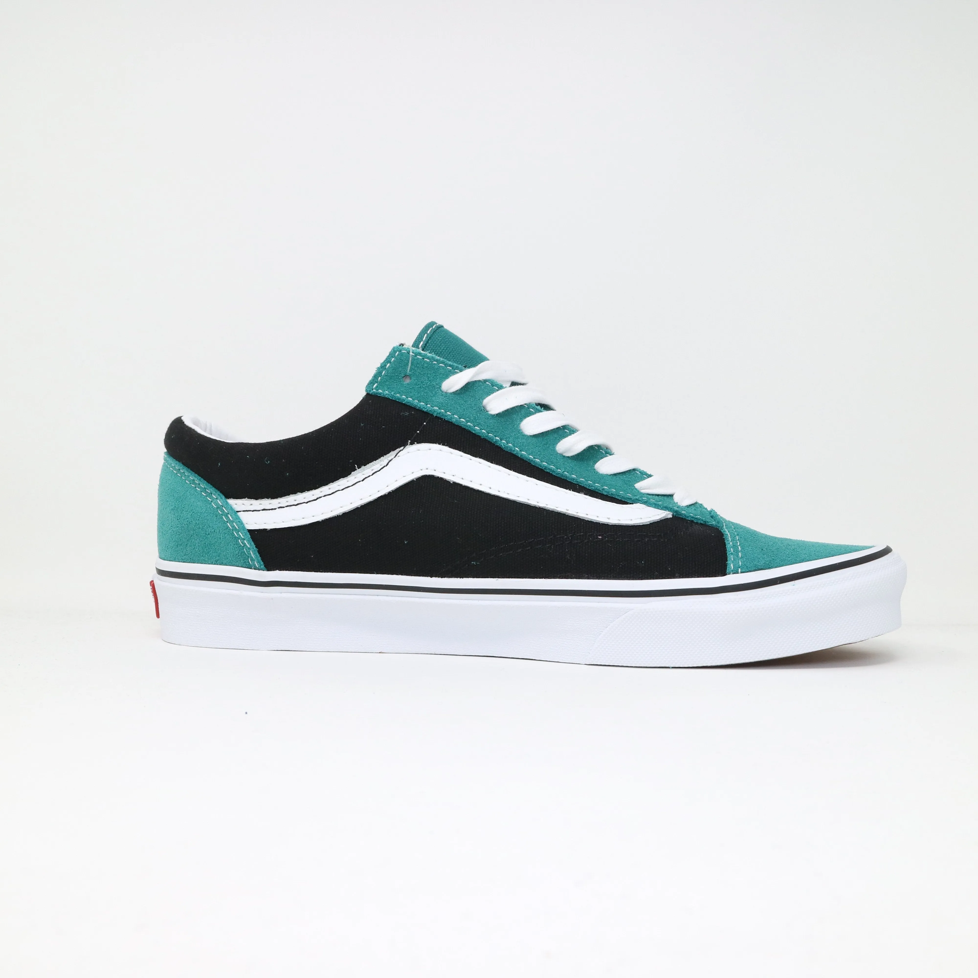 Men's Vans Retro Style 36 - Black Turqouise Lightweight Cushioning