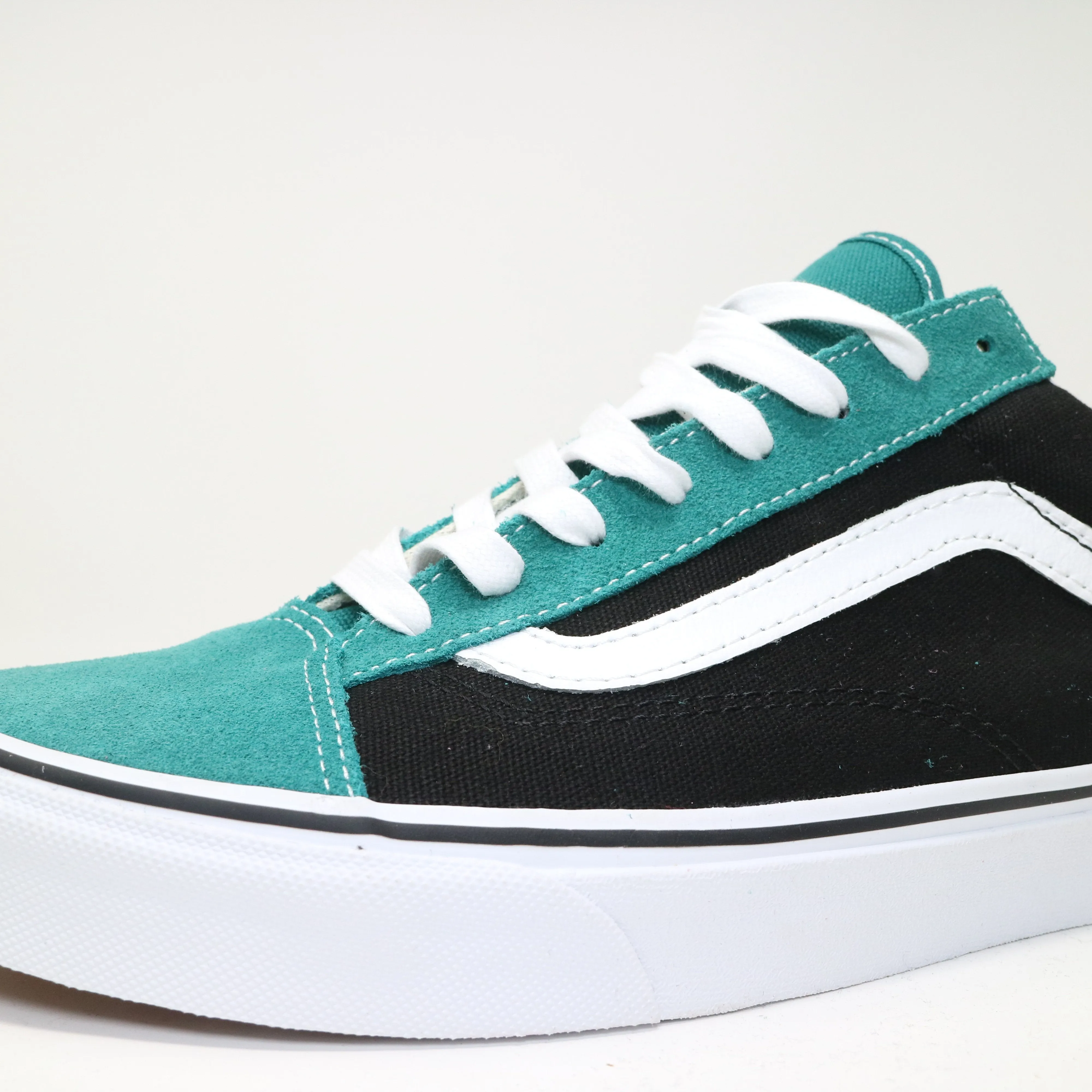 Men's Vans Retro Style 36 - Black Turqouise Lightweight Cushioning