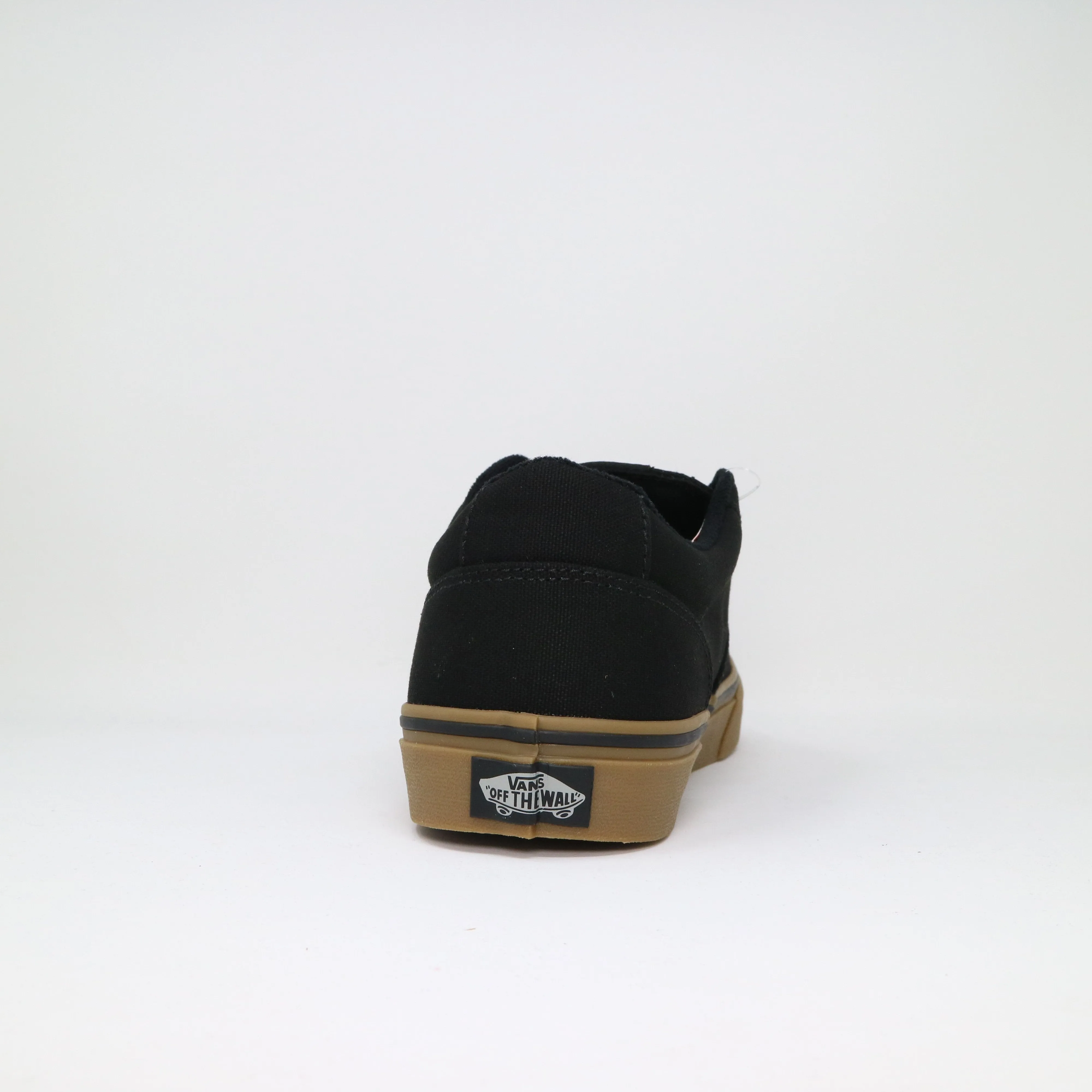 Men's Vans Winston Skate Shoe - Black Gum Balance-Tech