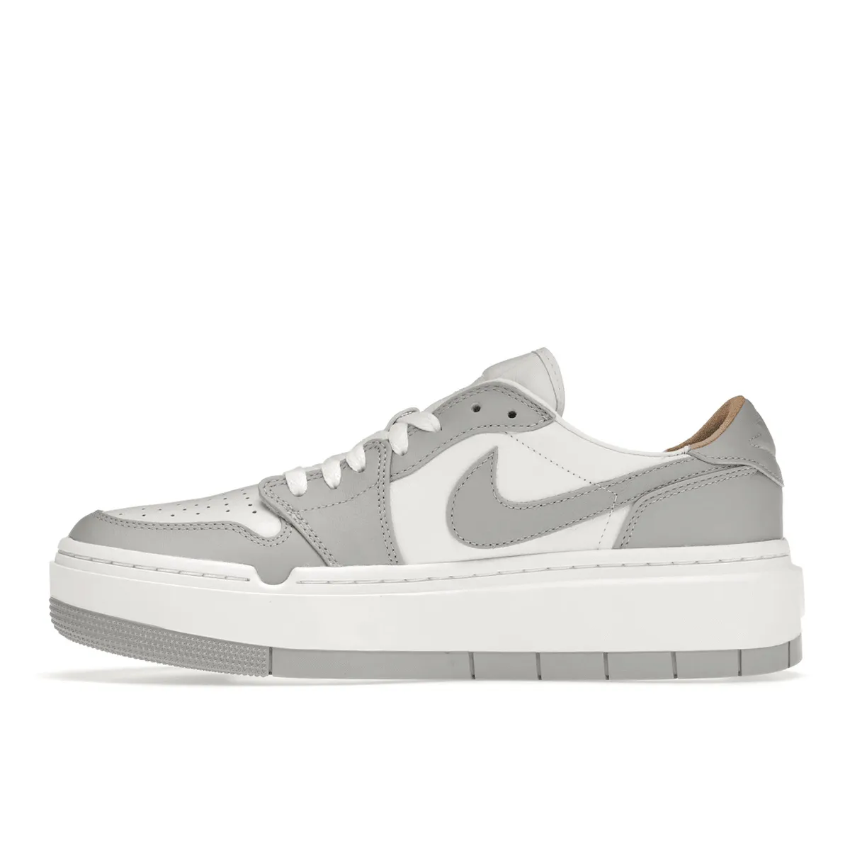 Microfiber Upper Layer Air Jordan 1 Elevate Low Wolf Grey