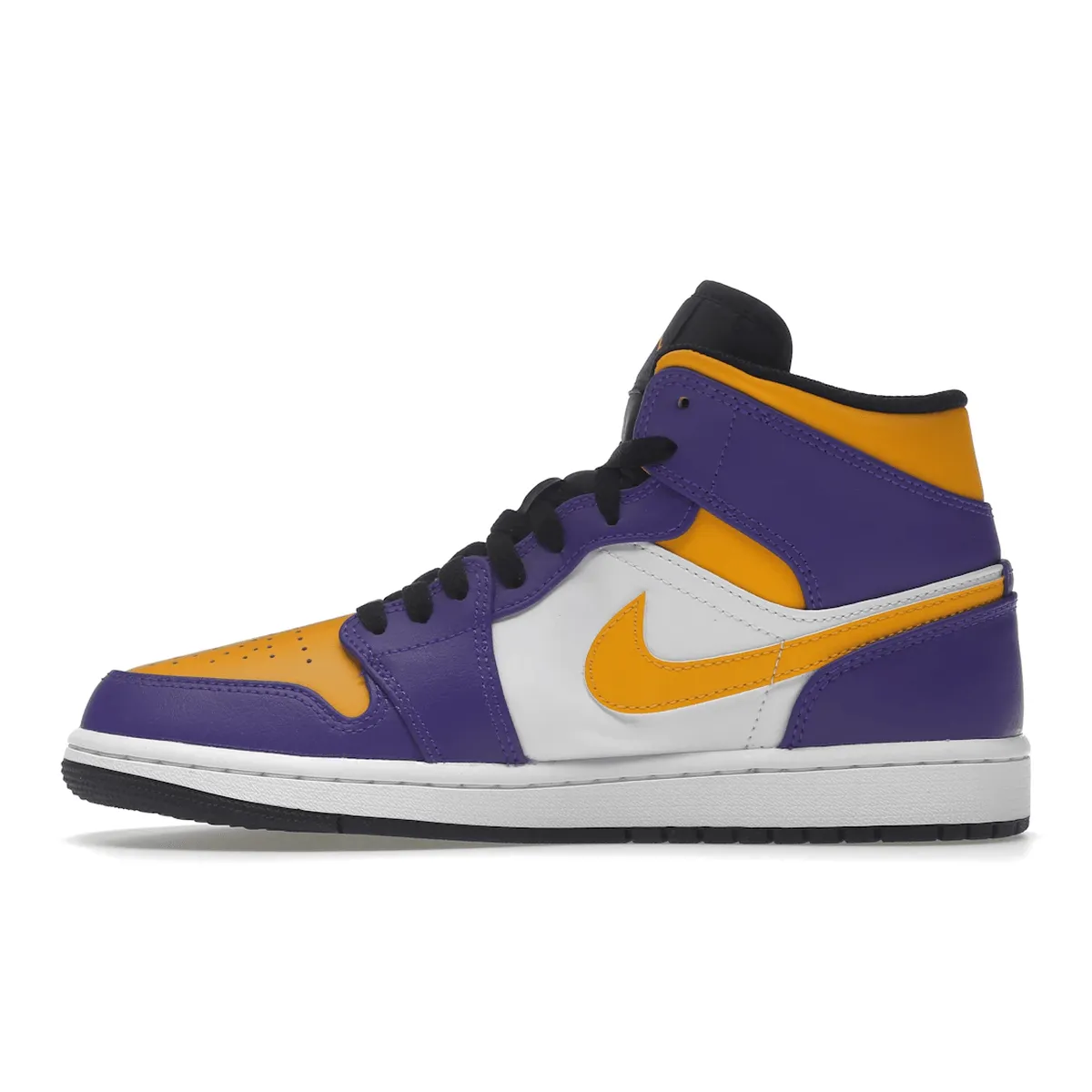 Mid Step Support Air Jordan 1 Mid Lakers