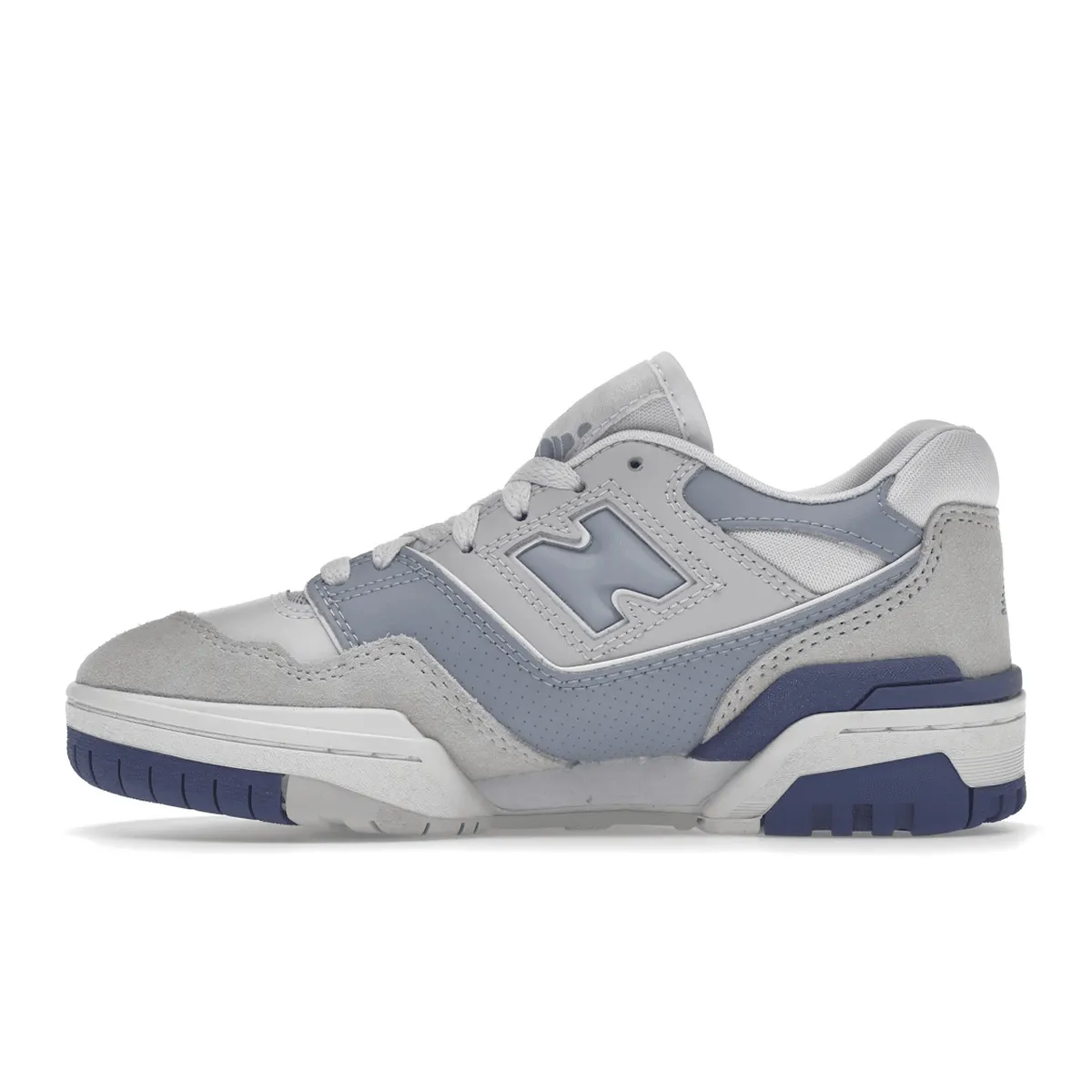 Minimal Look New Balance 550 Summer Fog Dusk Blue