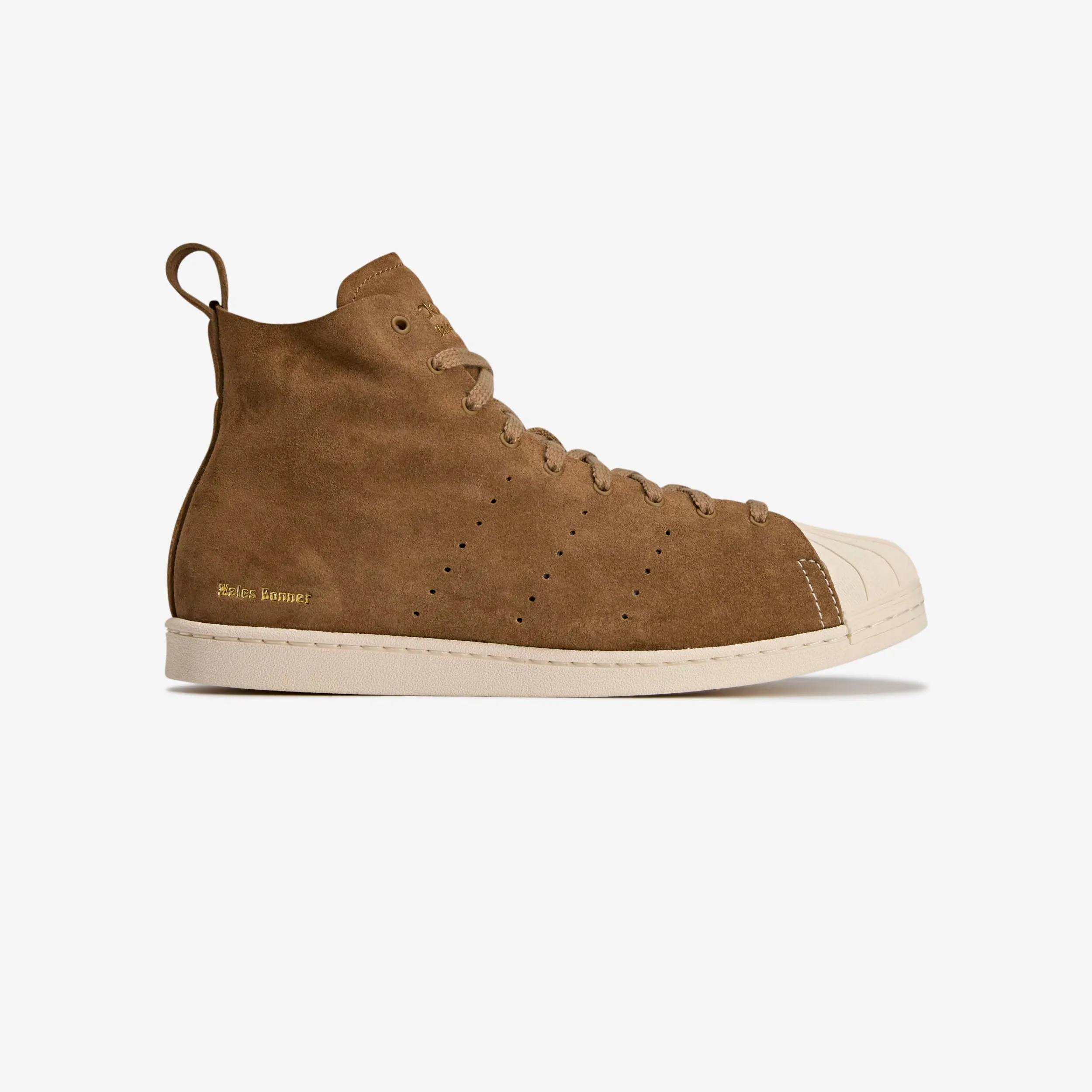 Custom Fit Foot Motion Superstar Hi x Wales Bonner
