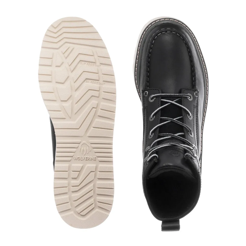 Mirror-Finish Unlined Trade Wedge - Mens