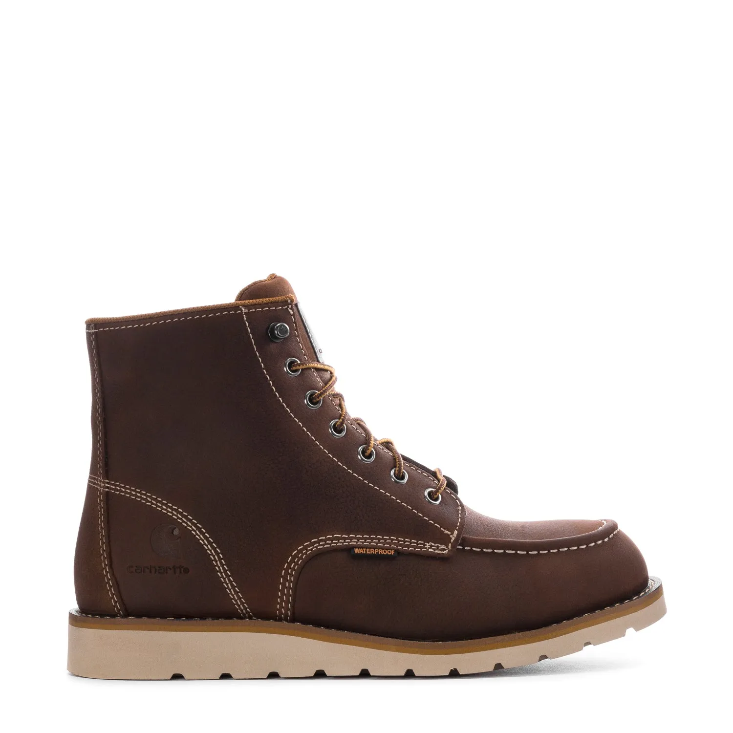 Pastel tone Moc Toe 6" ST WP - Mens