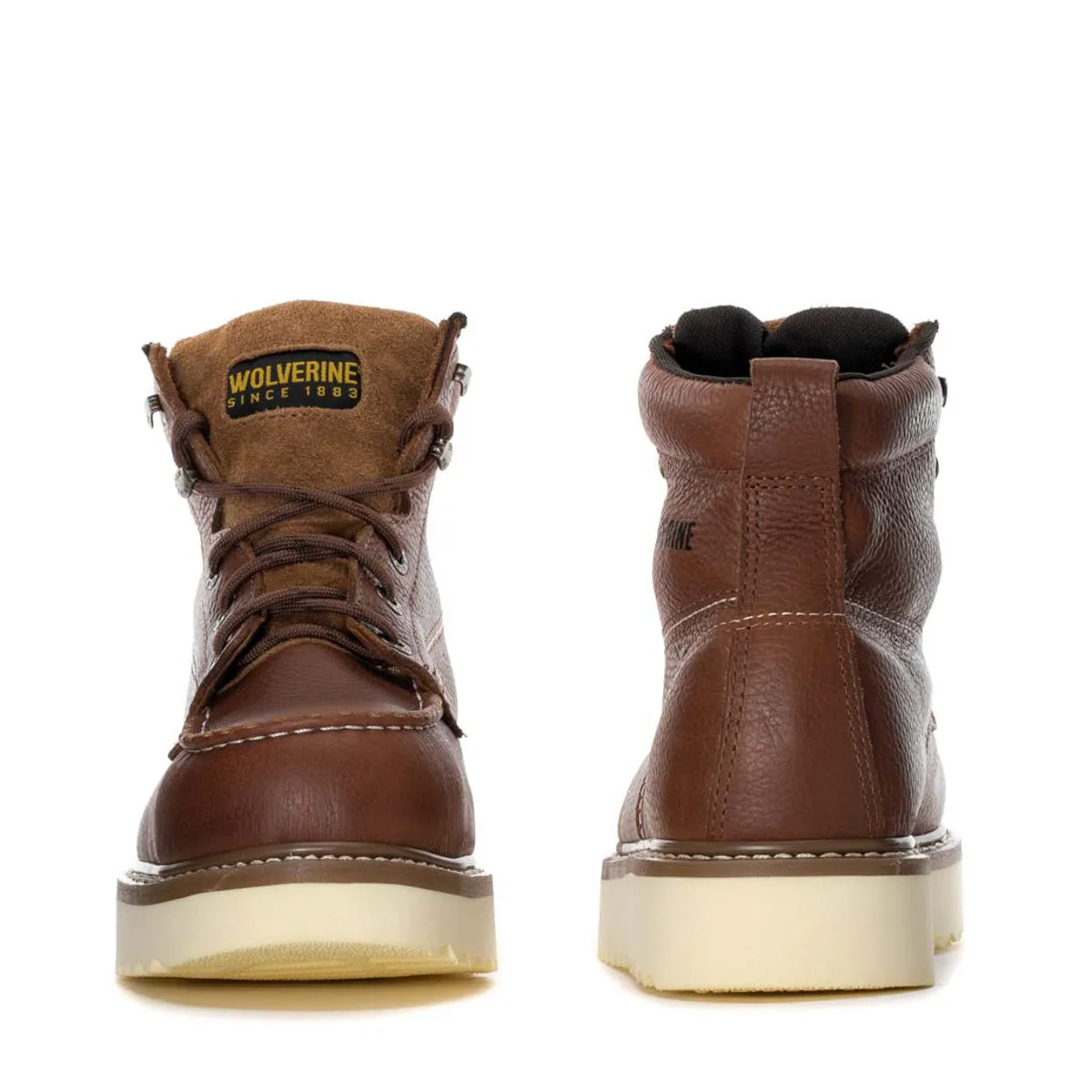 Moc-Toe 6" Steel Toe - Mens Cut-Design